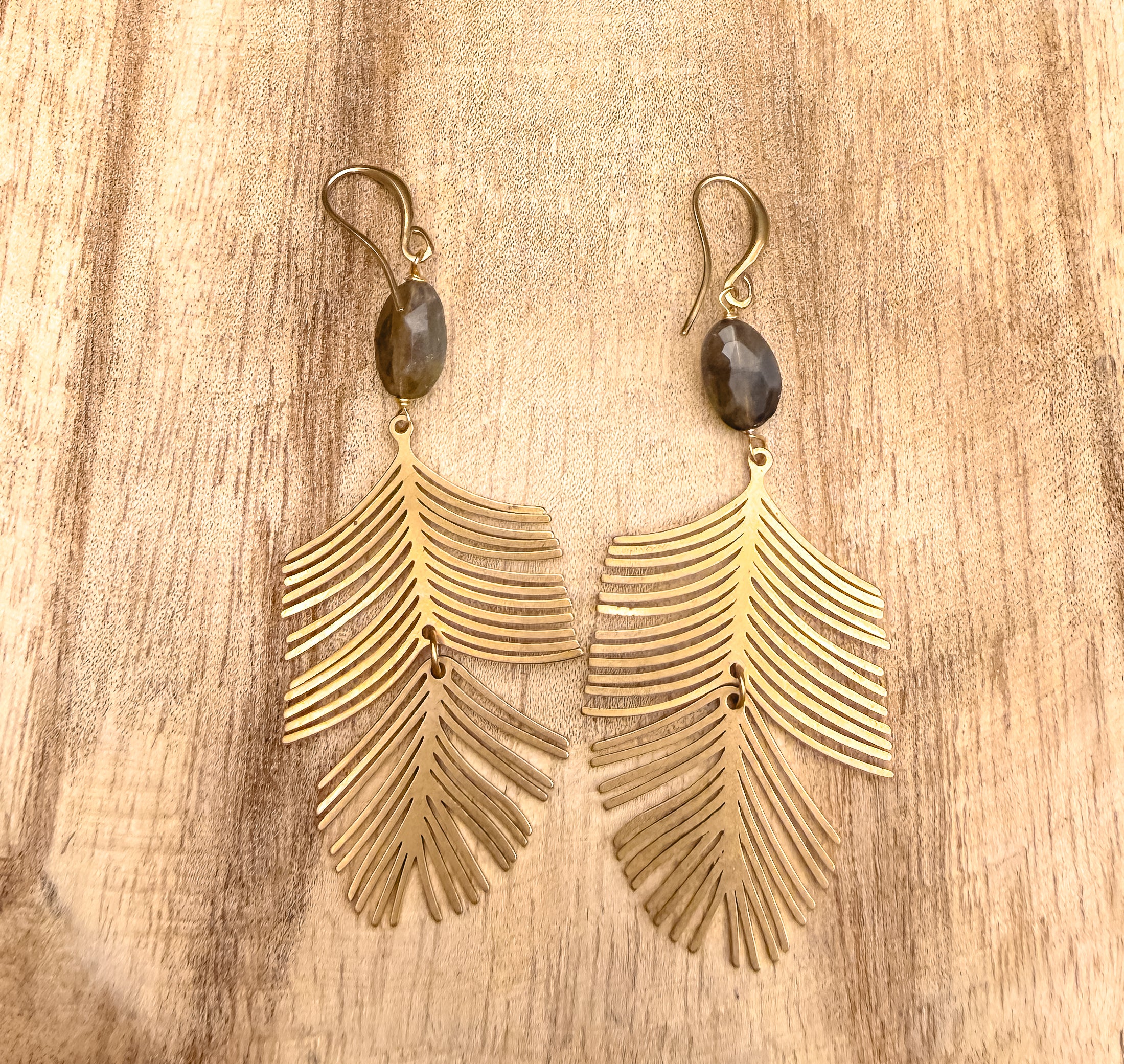 Foresta Dancing Feather Earrings