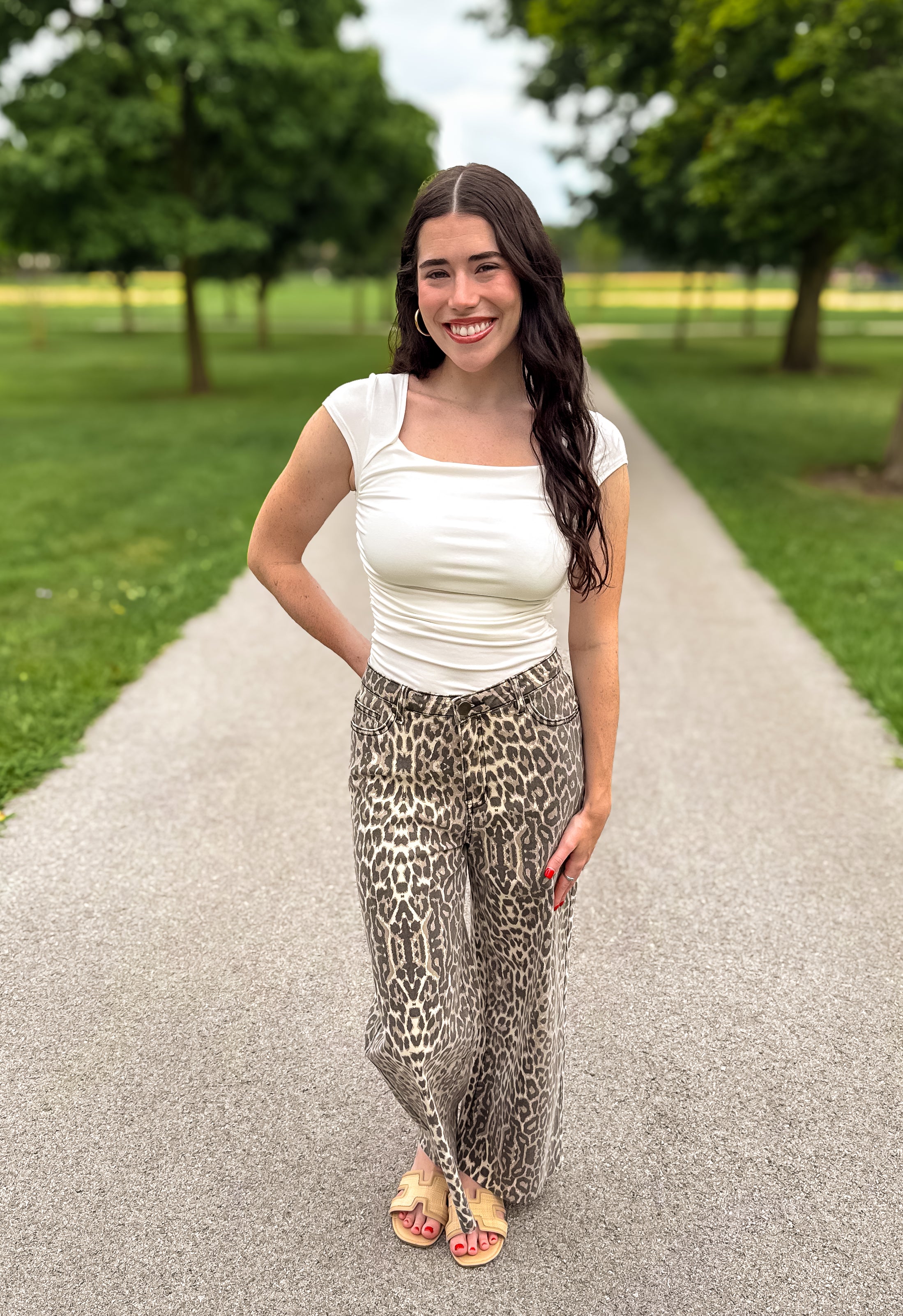 Ryleigh Square Neck Ruched Top