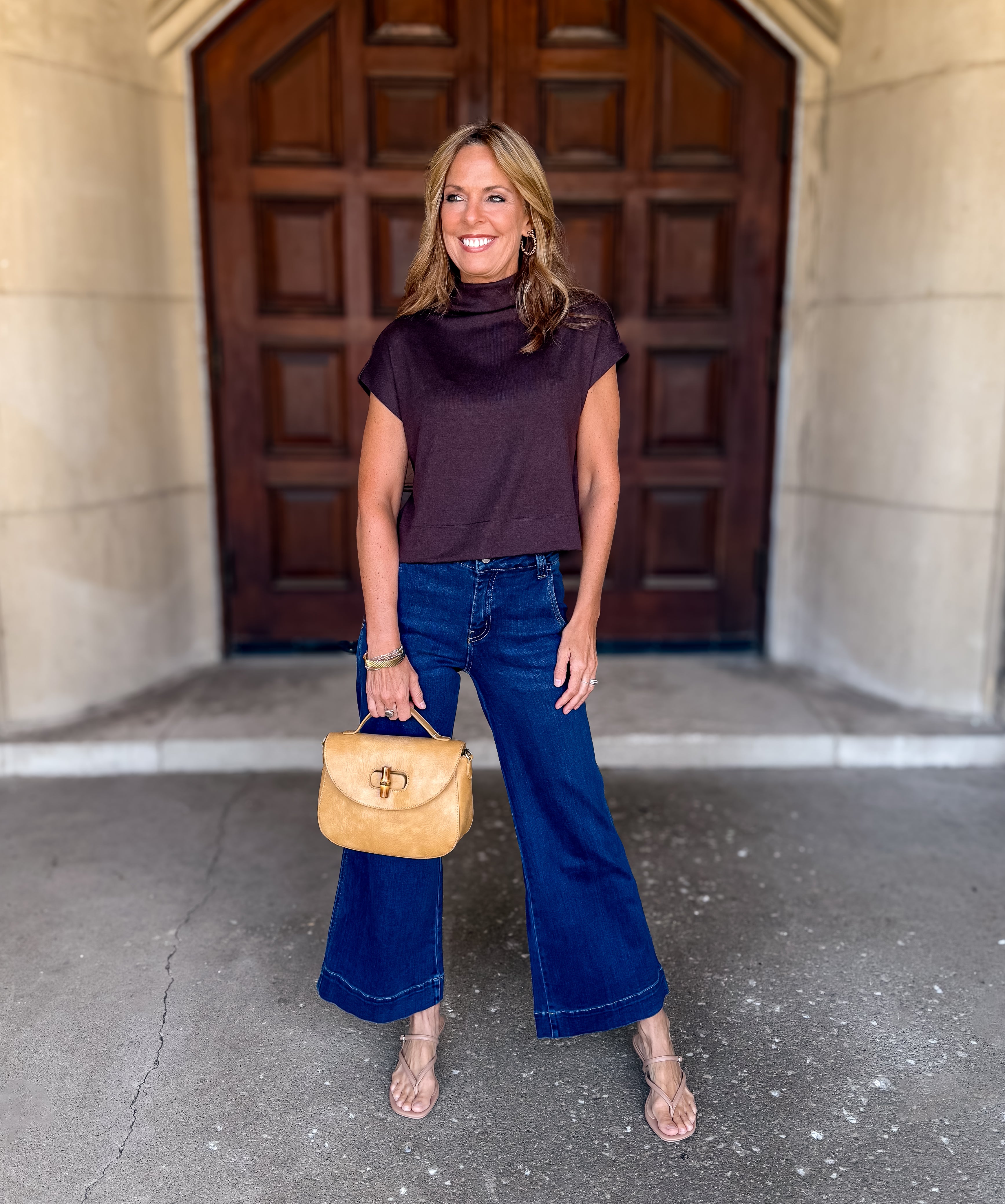 Lottie Mock Cap Sweater FINAL SALE