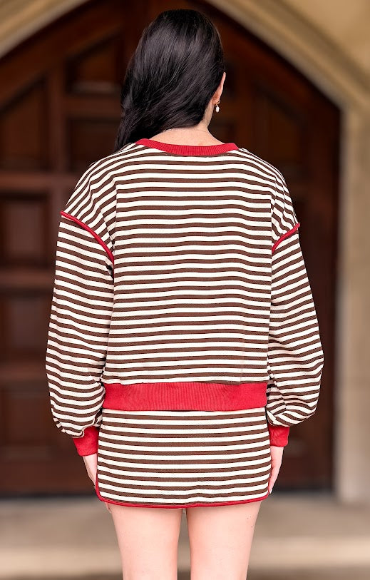 Emi Striped Skort Set FINAL SALE