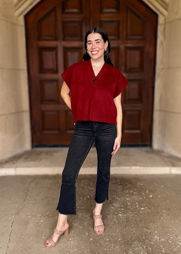 Averie Relaxed Sweater Vest FINAL SALE