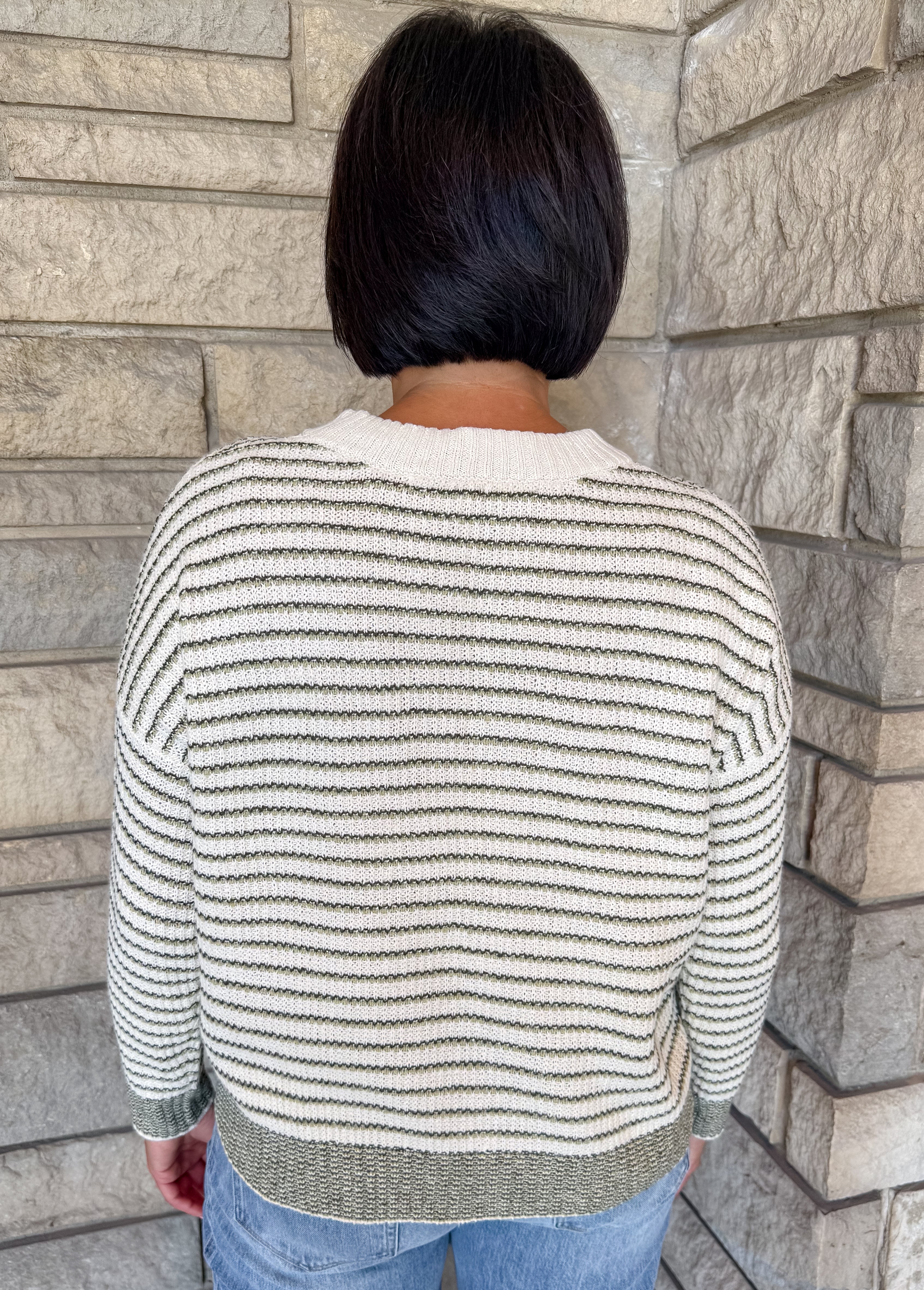 Jacinta Multi Stripe Knit Sweater