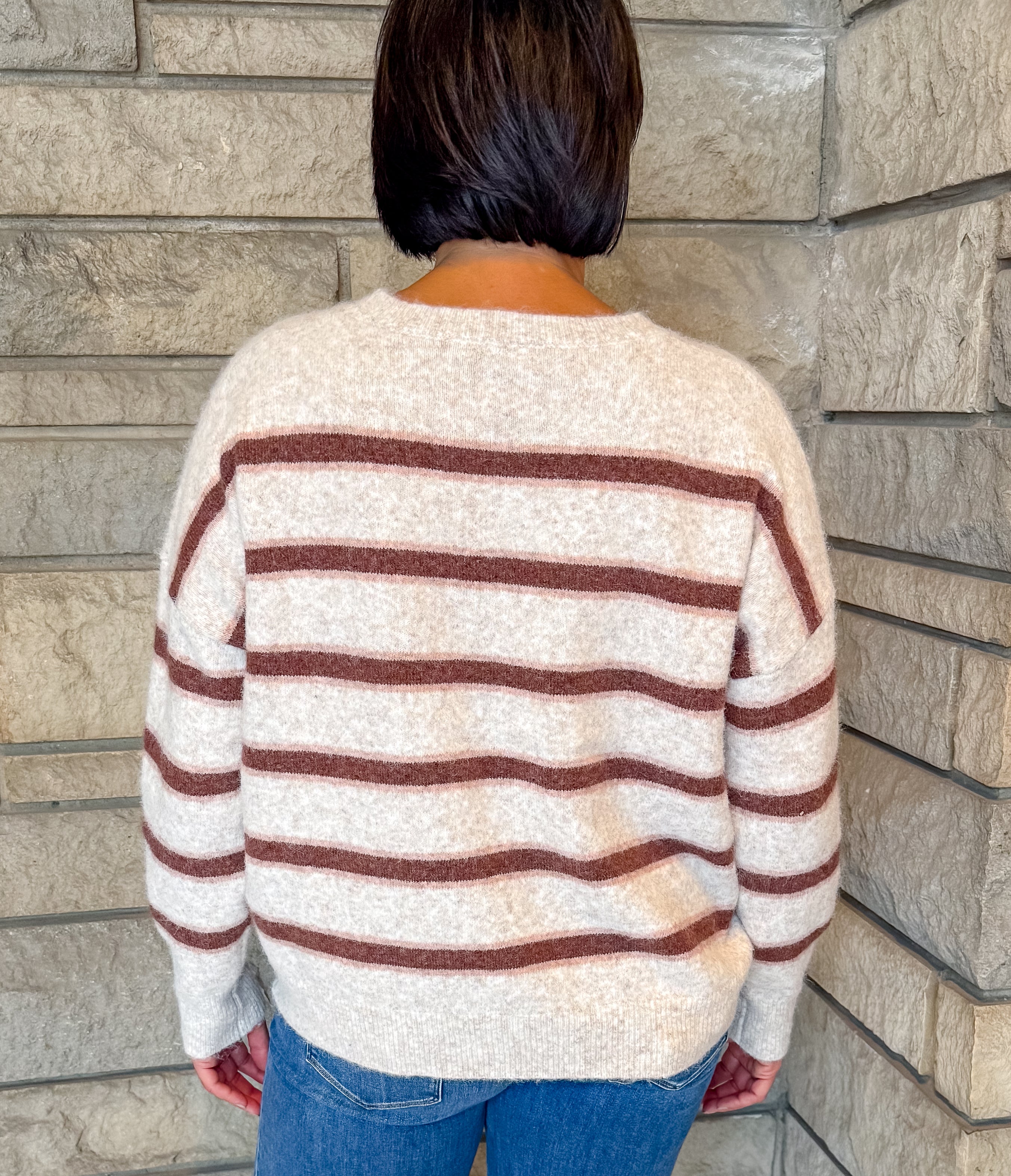 Lilibet Wide Stripe Sweater