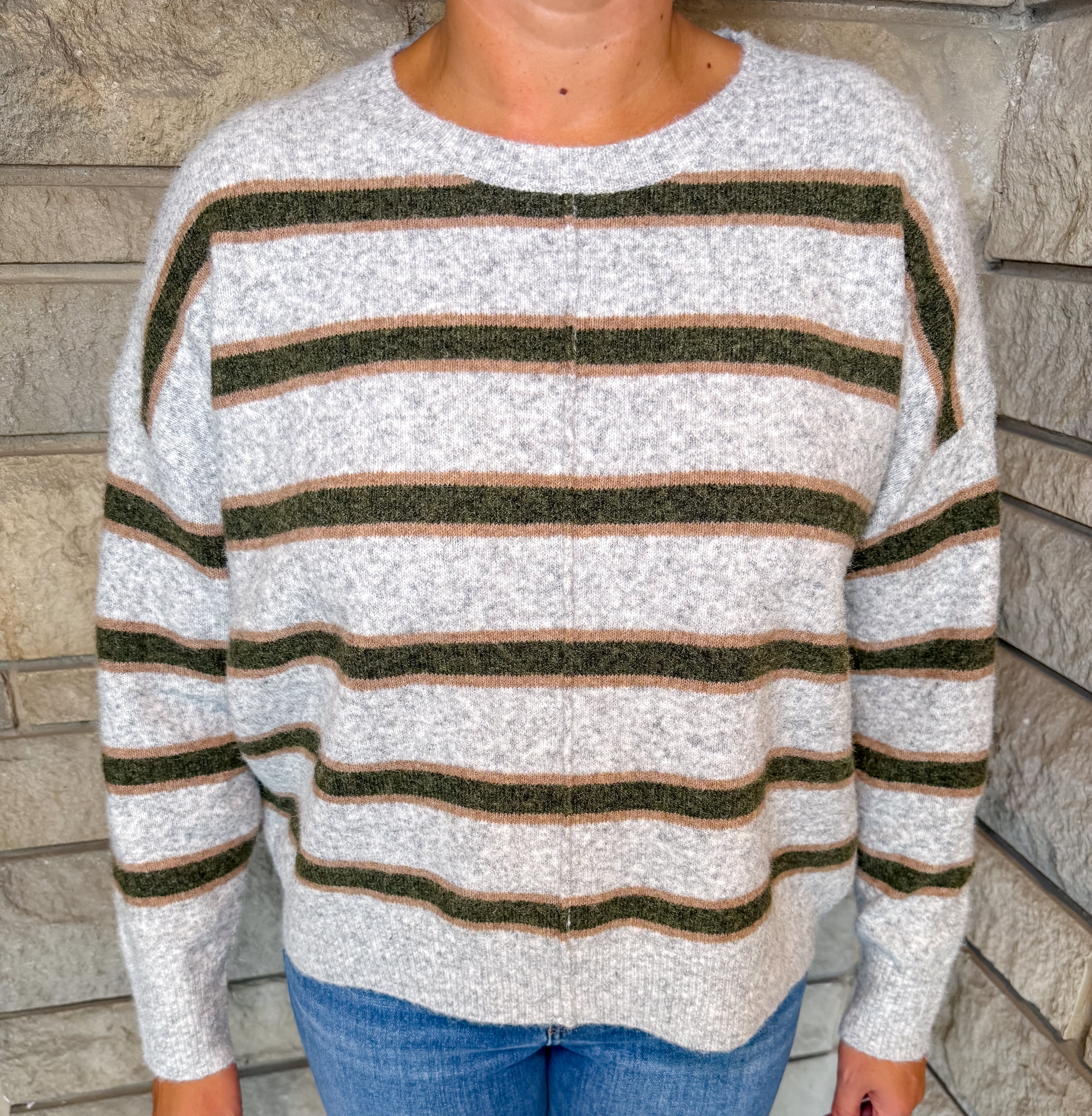 Lilibet Wide Stripe Sweater
