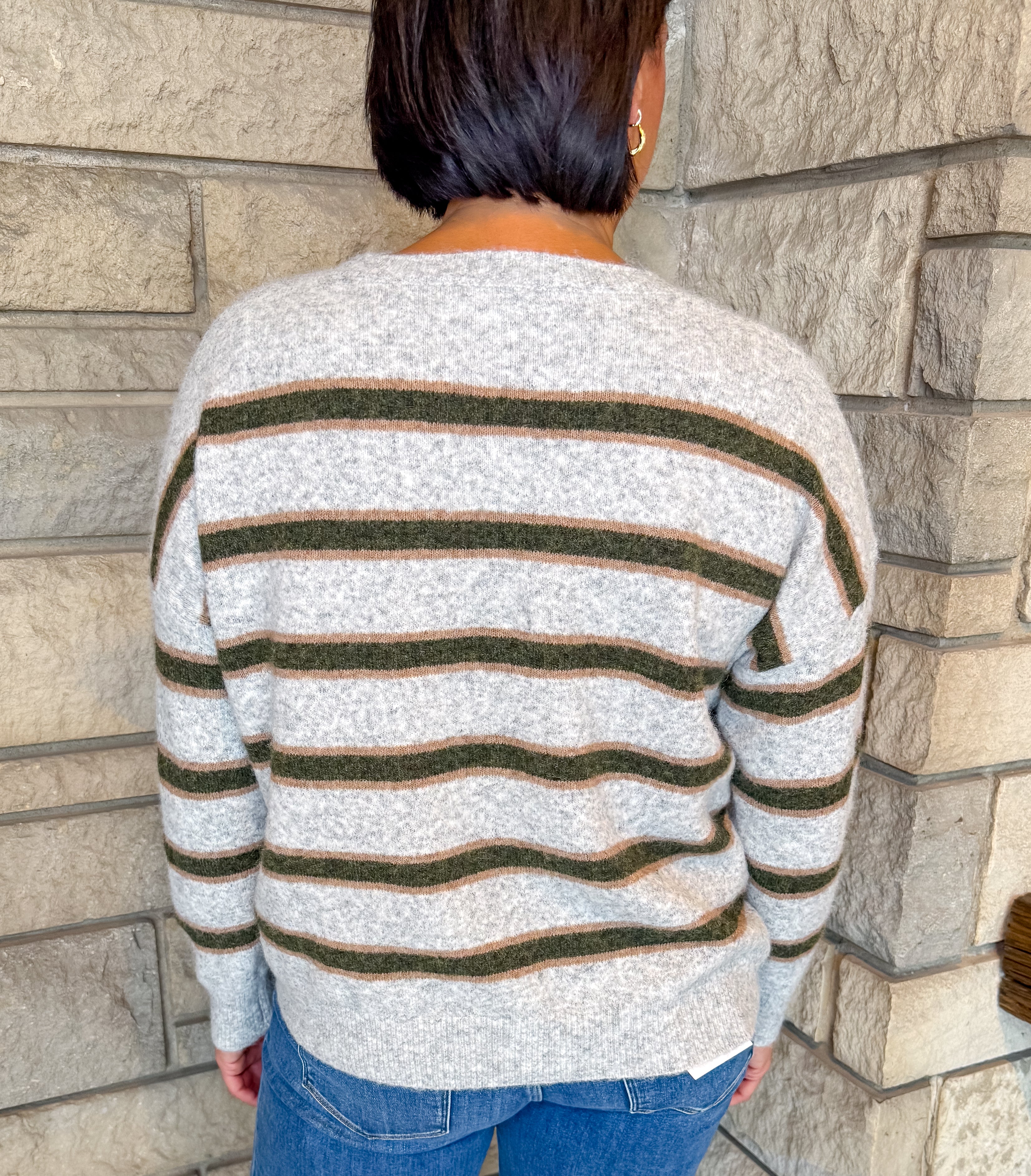 Lilibet Wide Stripe Sweater