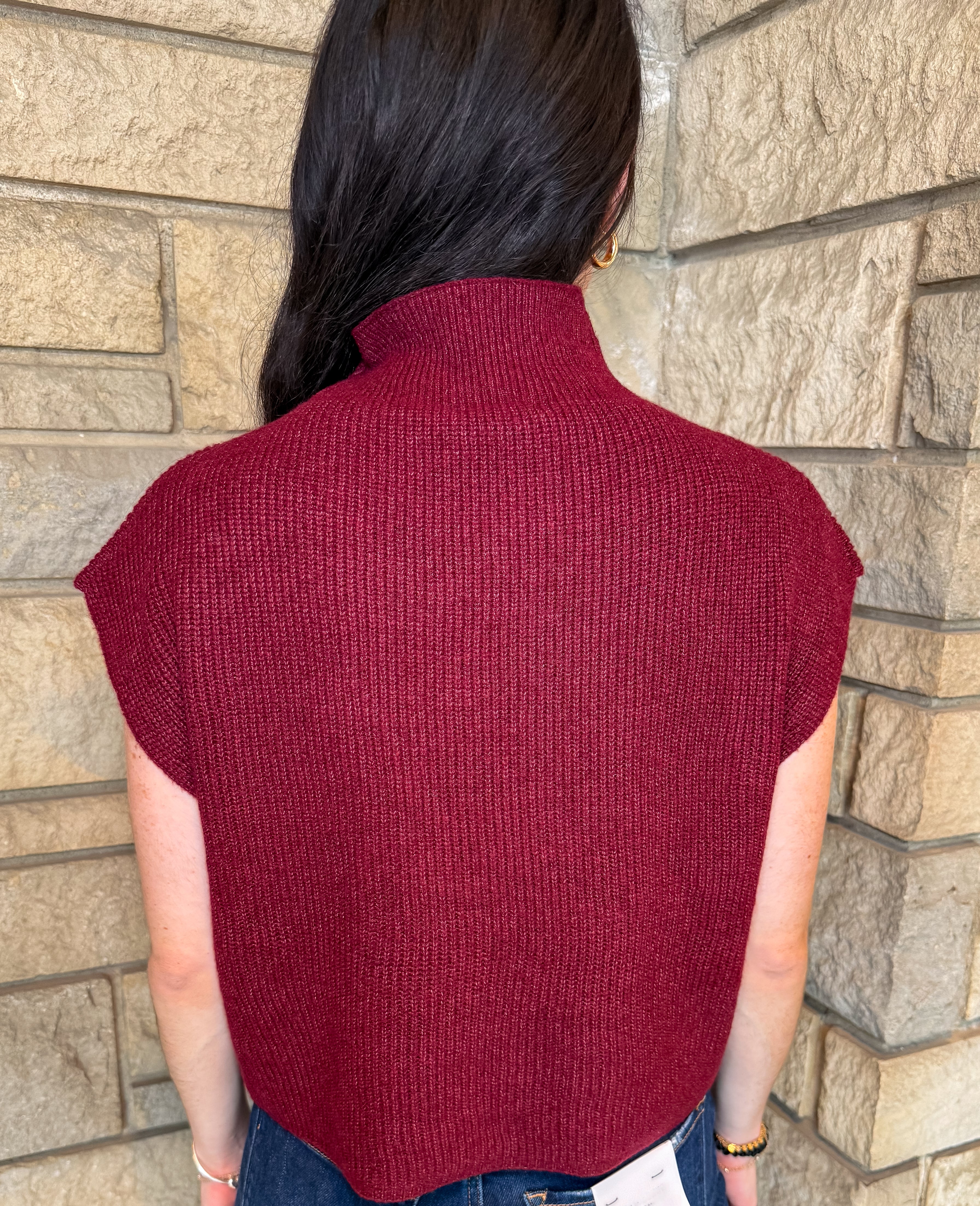 Alexa Mock Cap Sweater