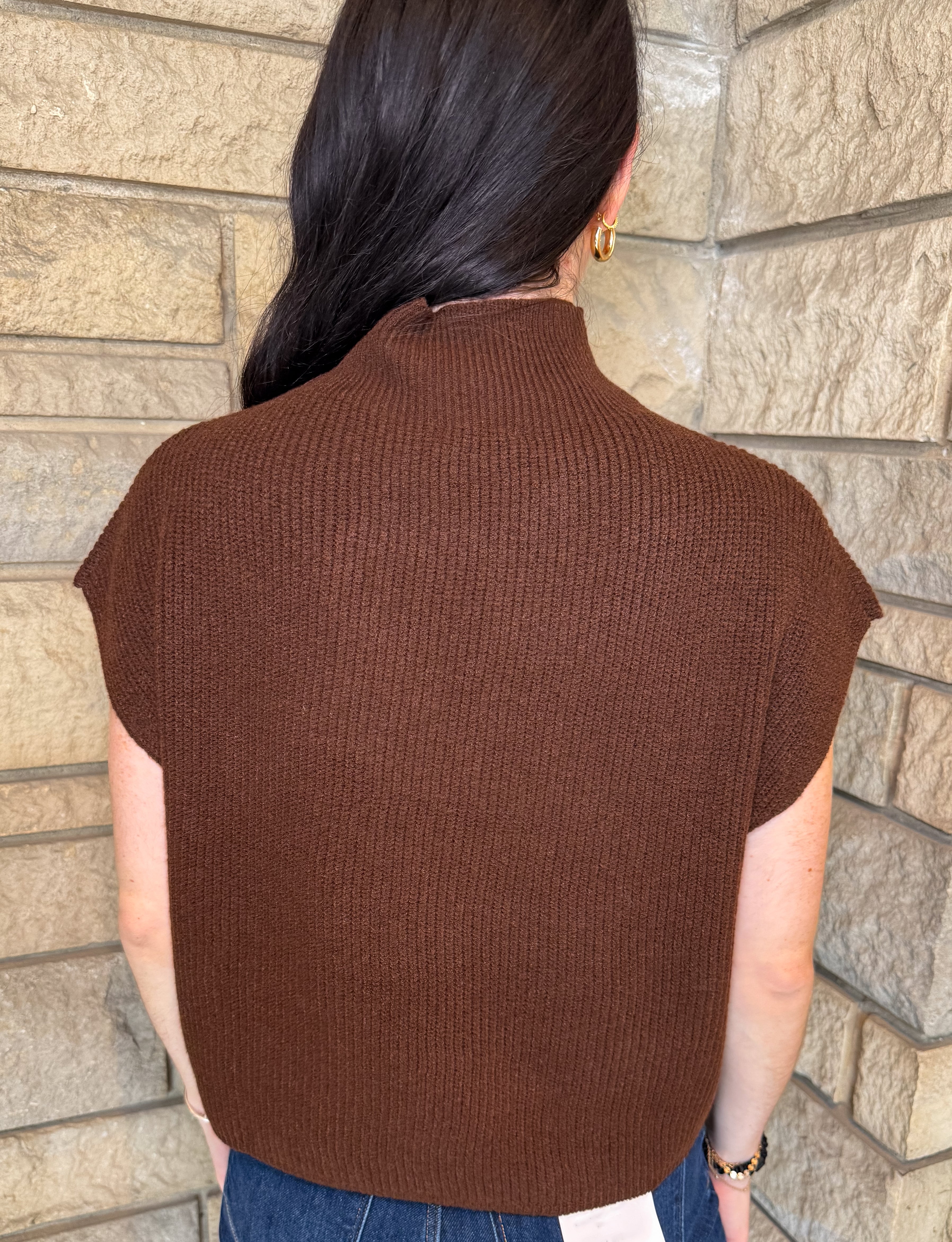 Alexa Mock Cap Sweater