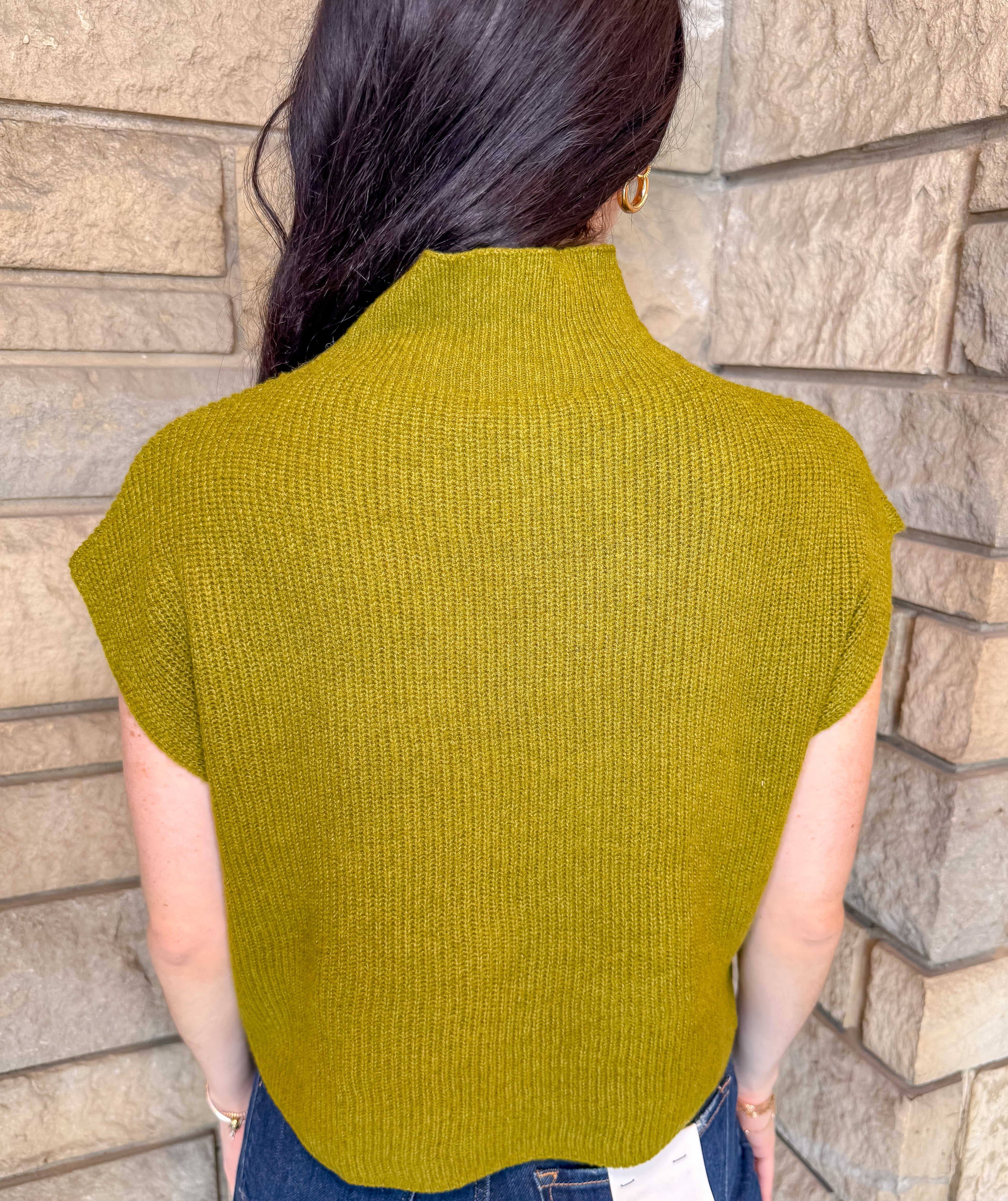 Alexa Mock Cap Sweater