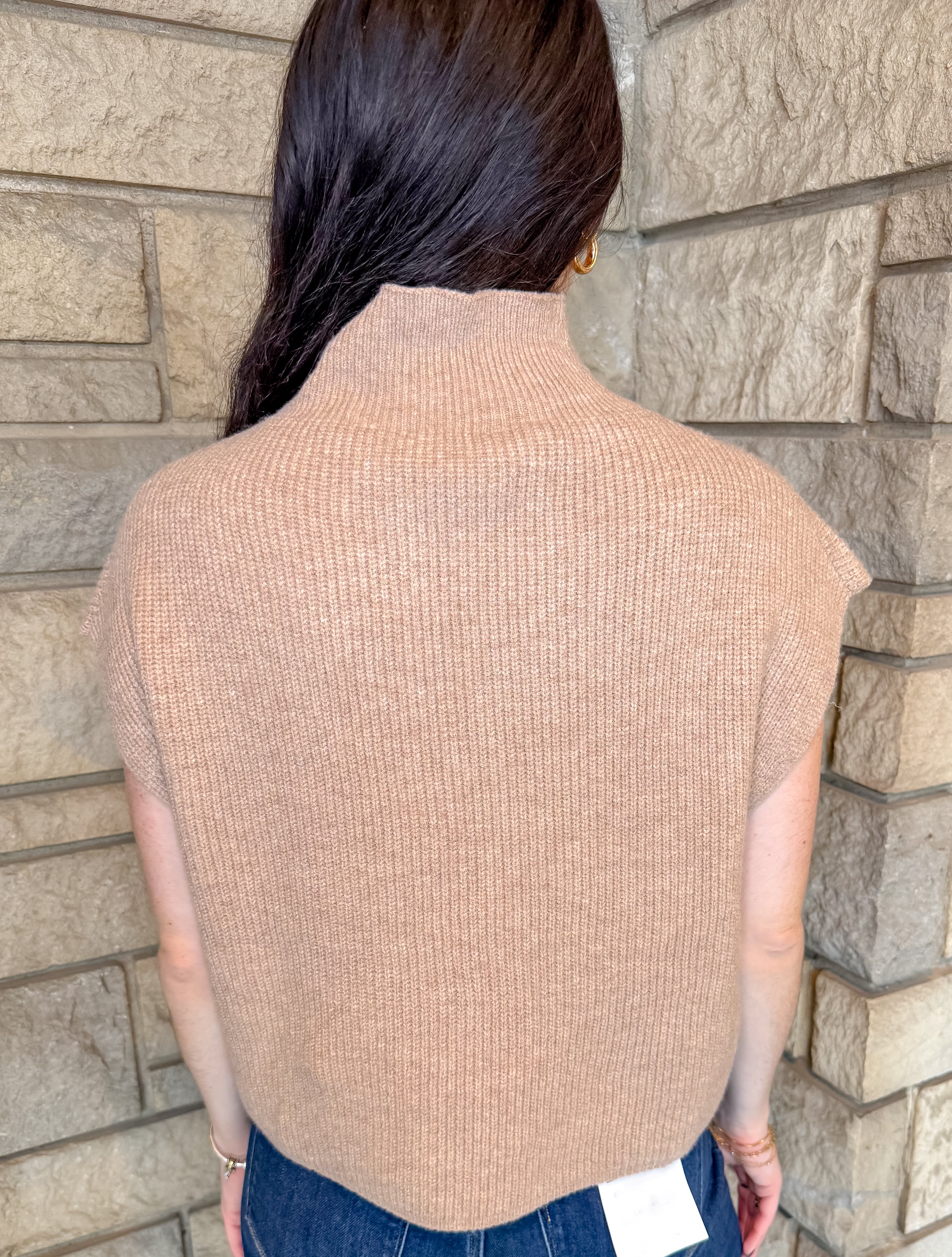 Alexa Mock Cap Sweater