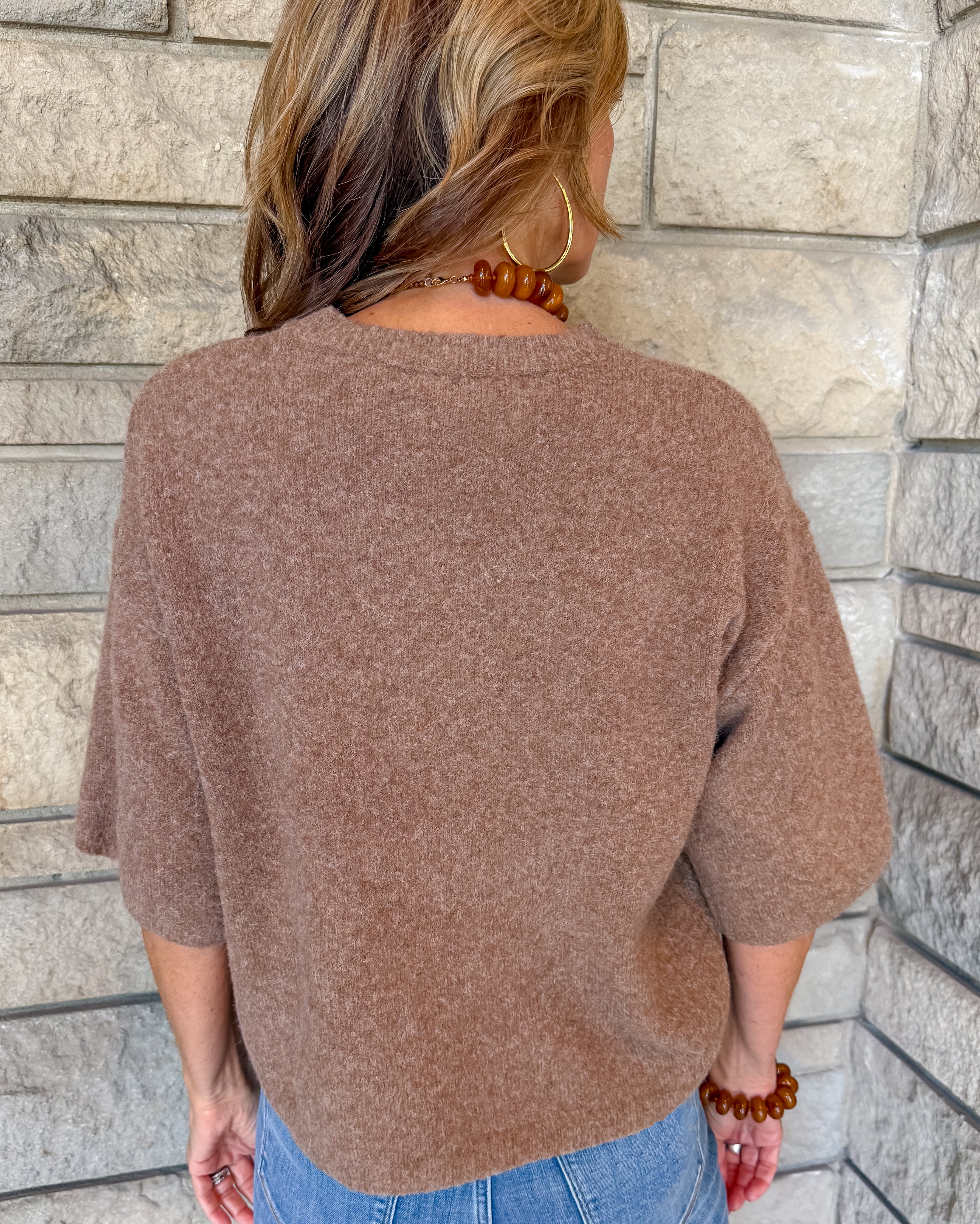 Tatum Half Sleeve Sweater