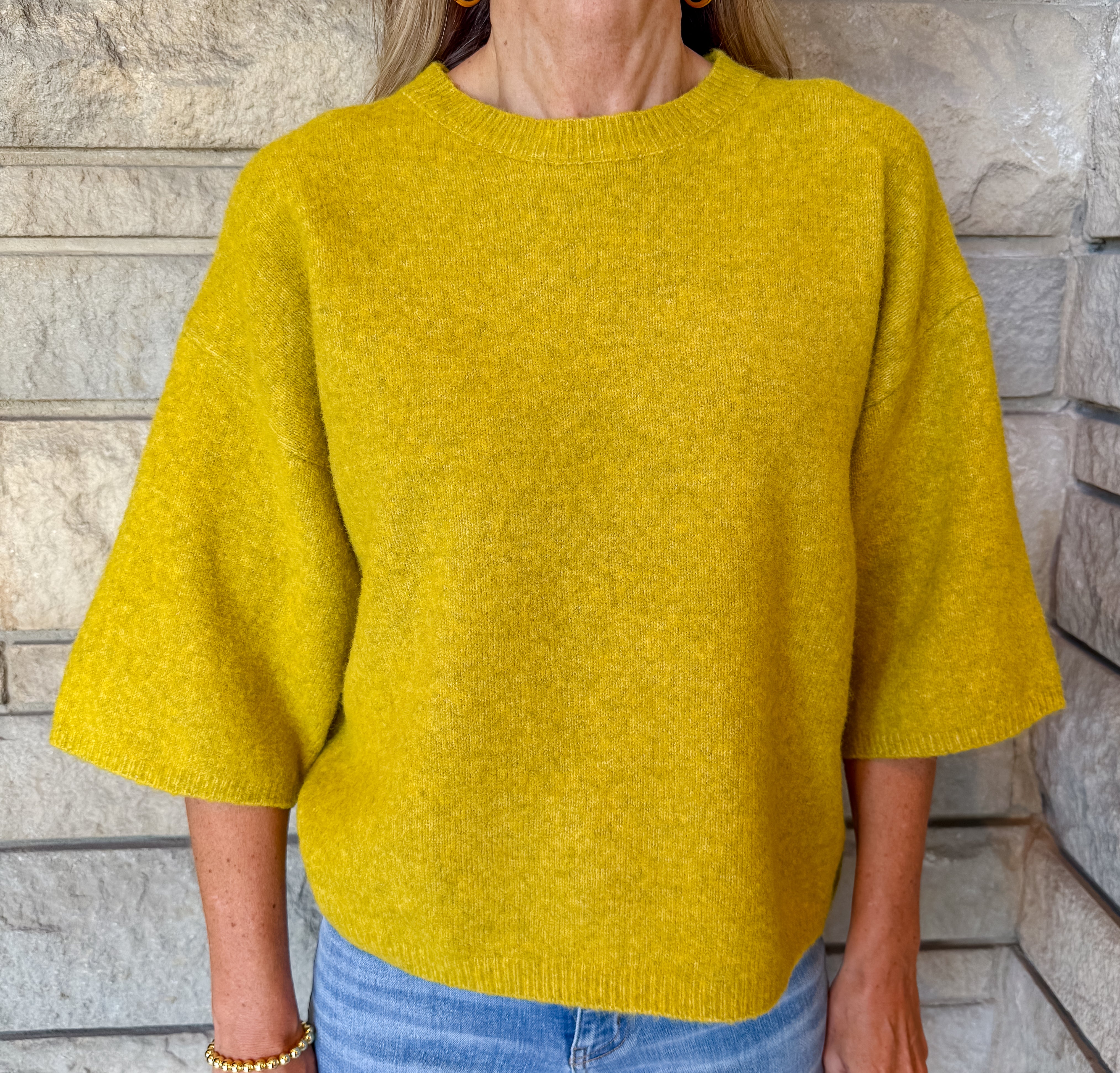 Tatum Half Sleeve Sweater