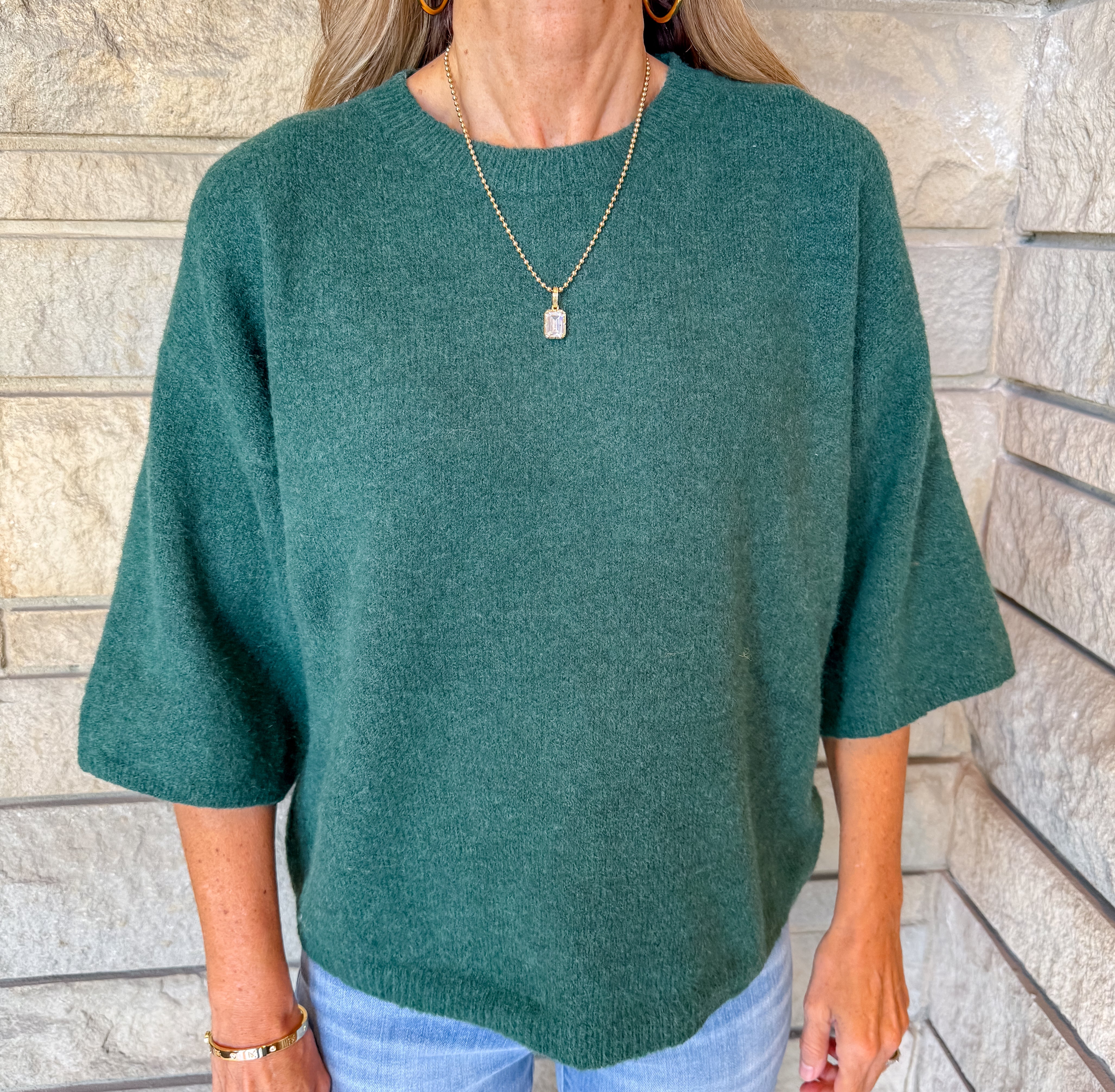 Tatum Half Sleeve Sweater