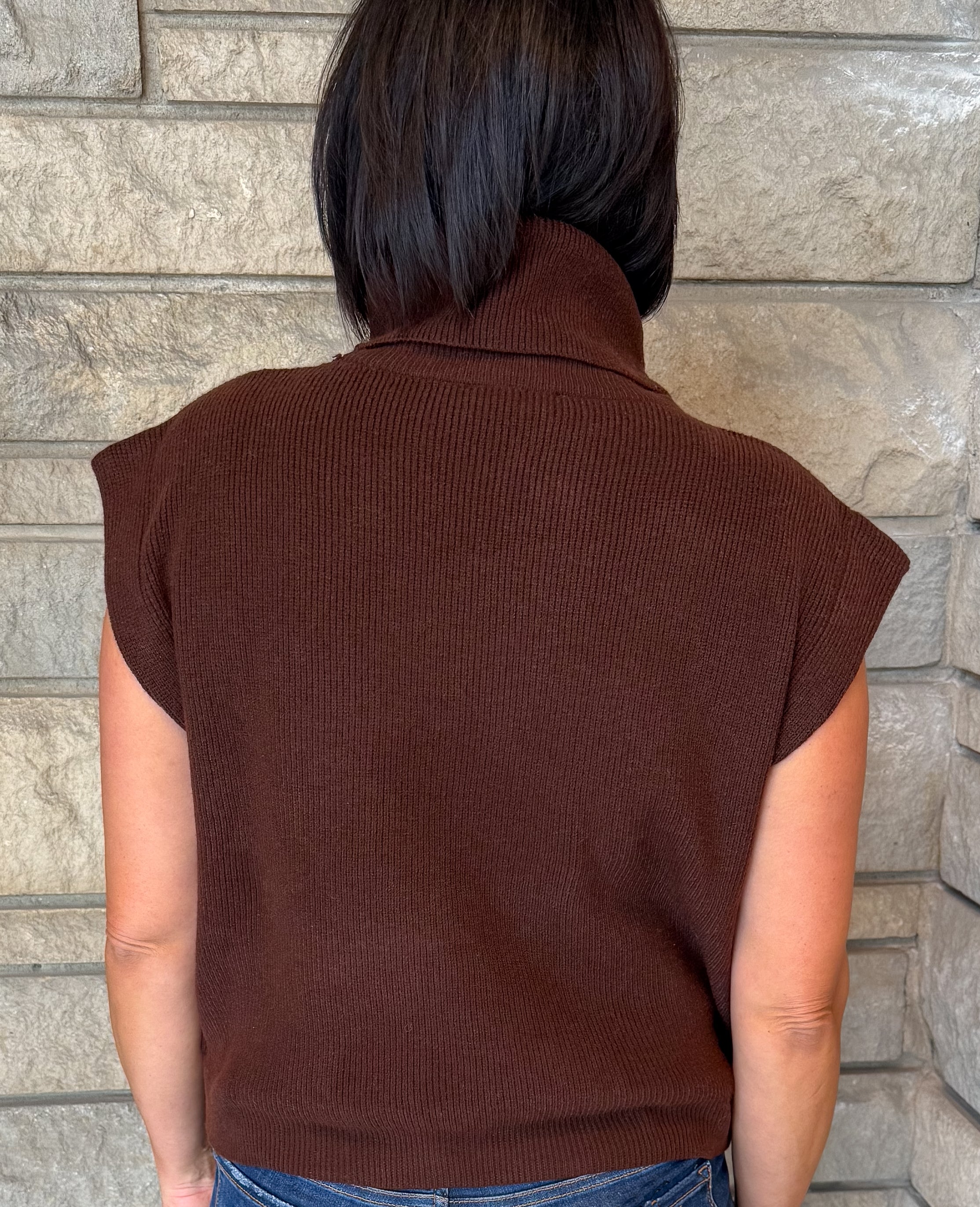 Debra Turtleneck Cap Sweater