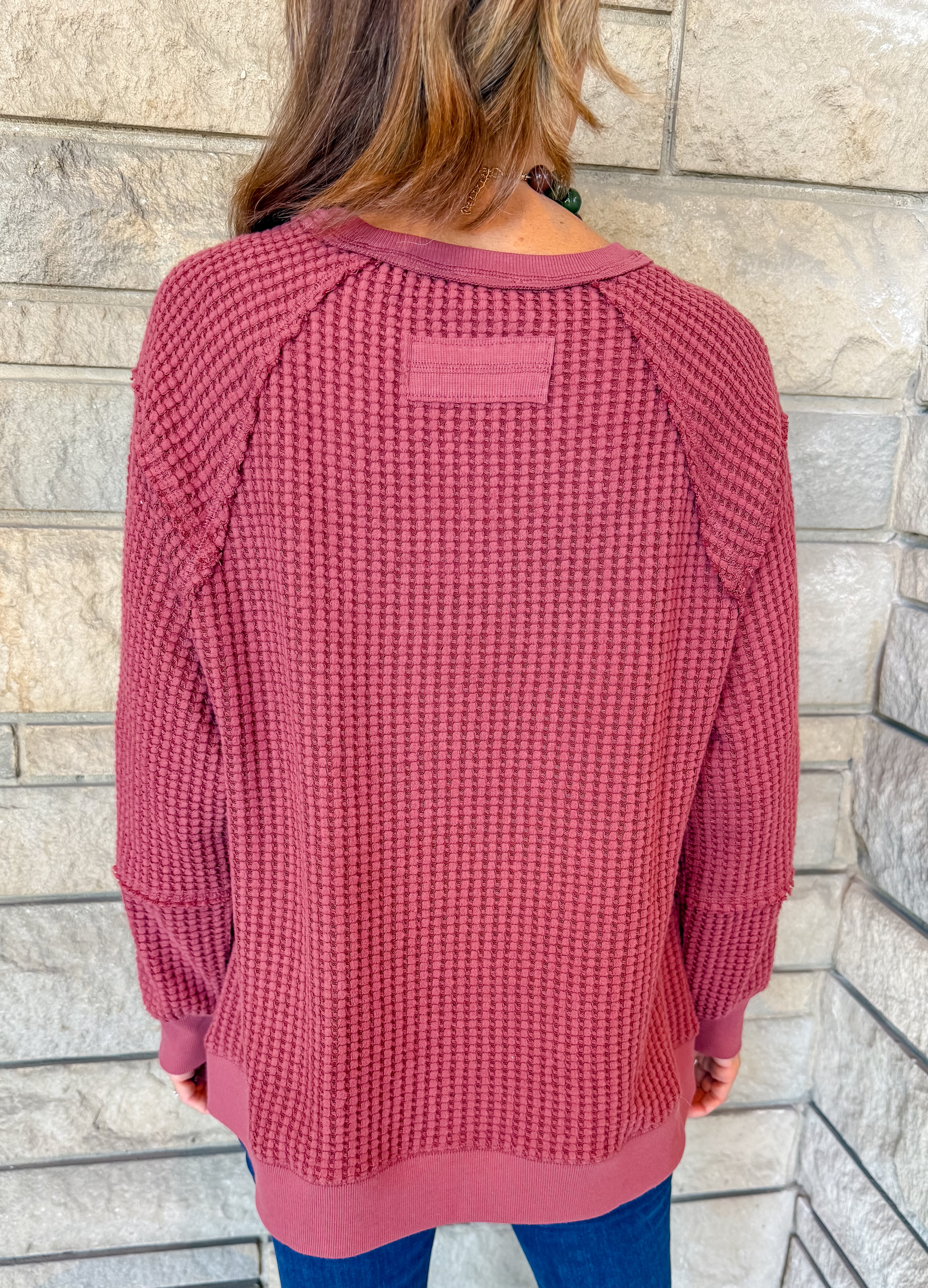 Reba Waffle Tee