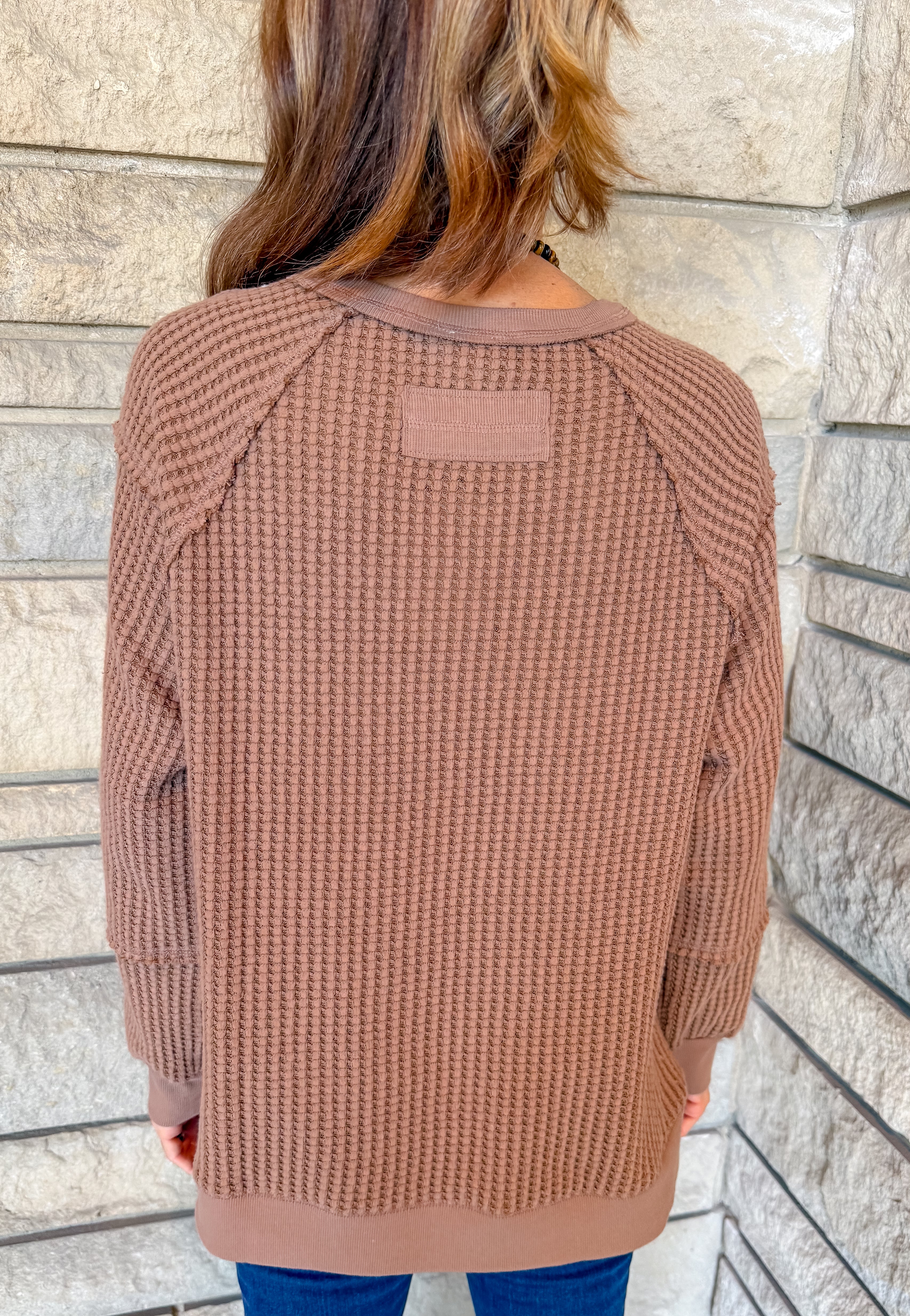 Reba Waffle Tee