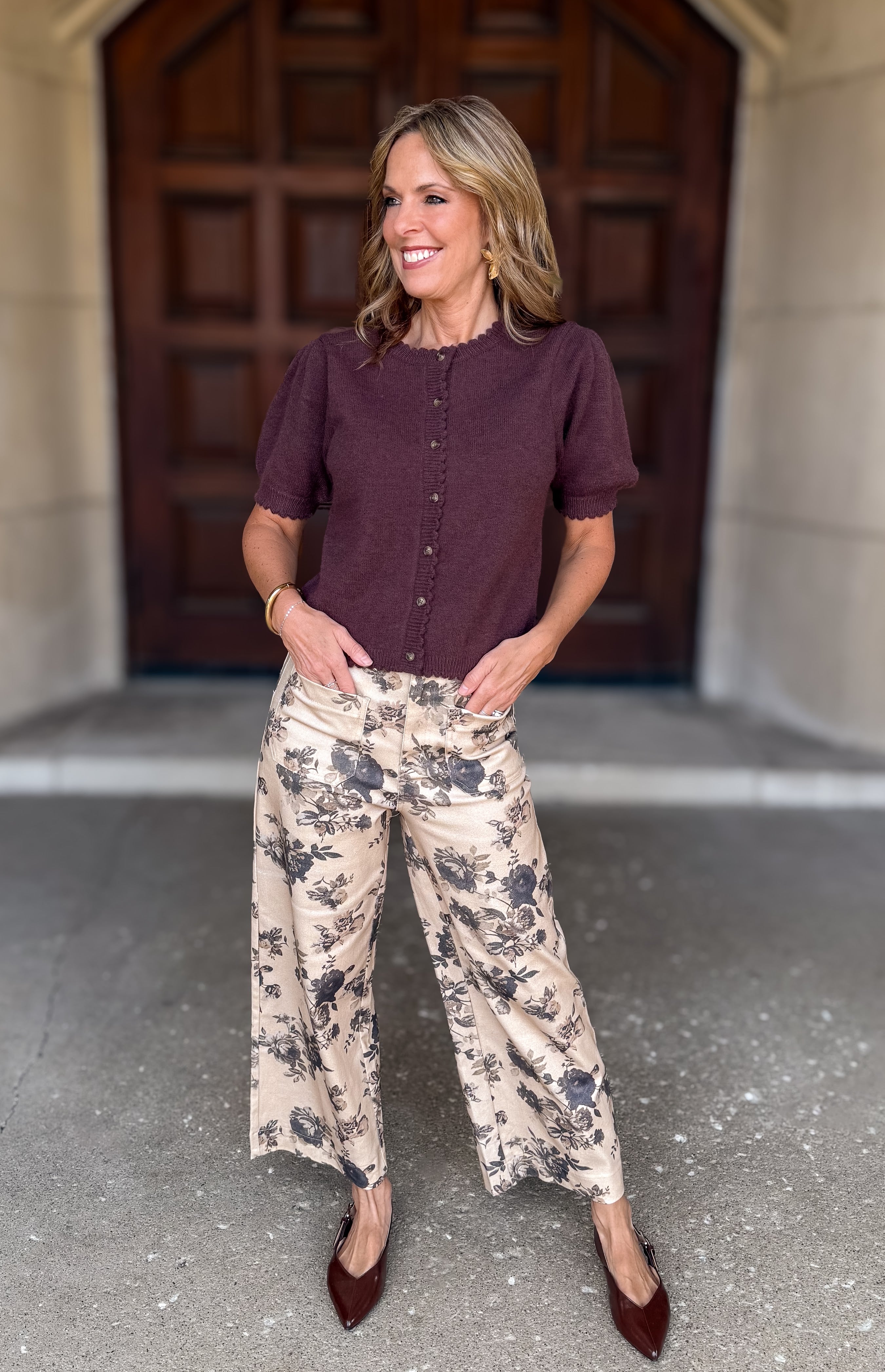 Bristol Scallop Cardigan FINAL SALE