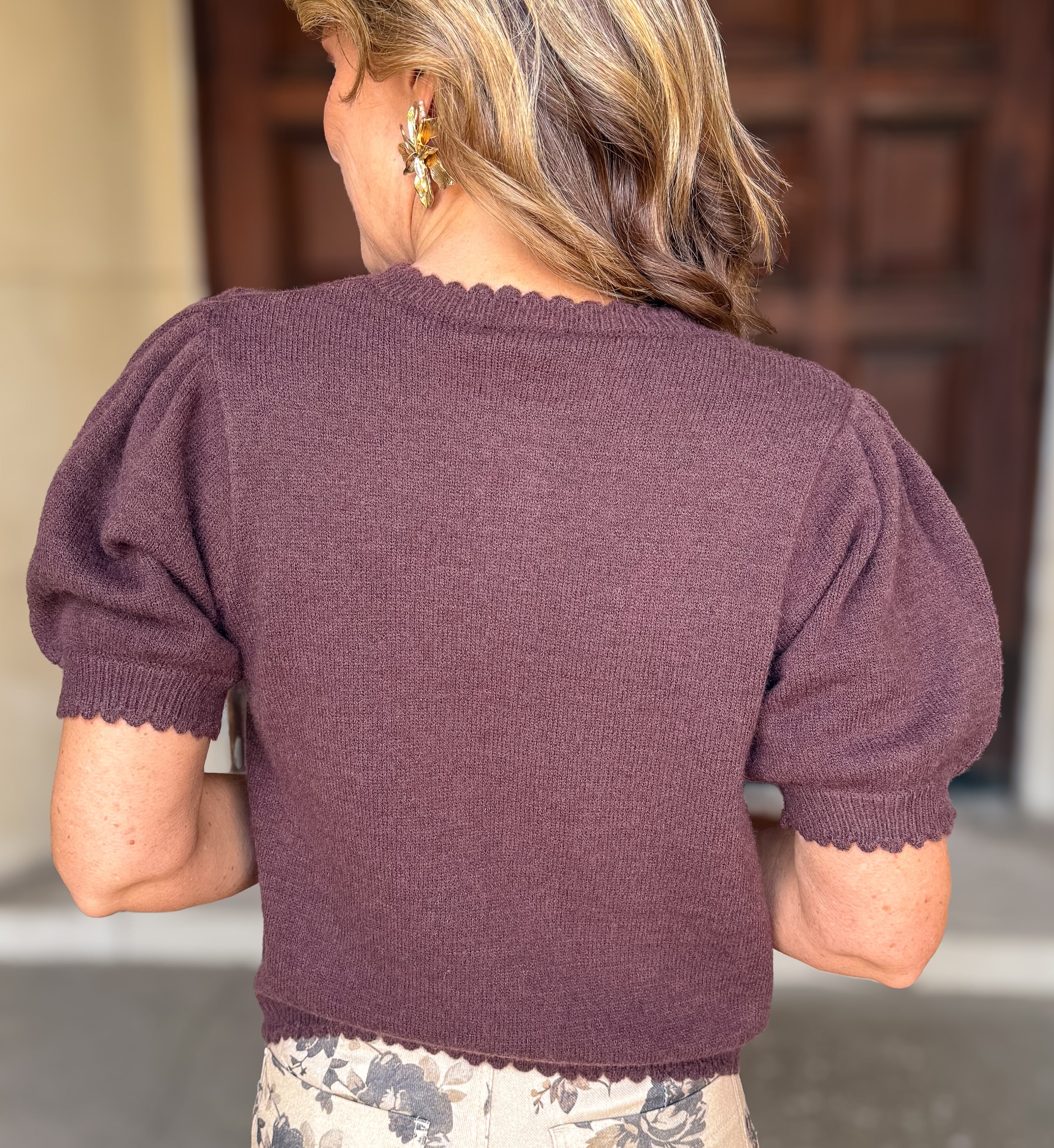 Bristol Scallop Cardigan FINAL SALE