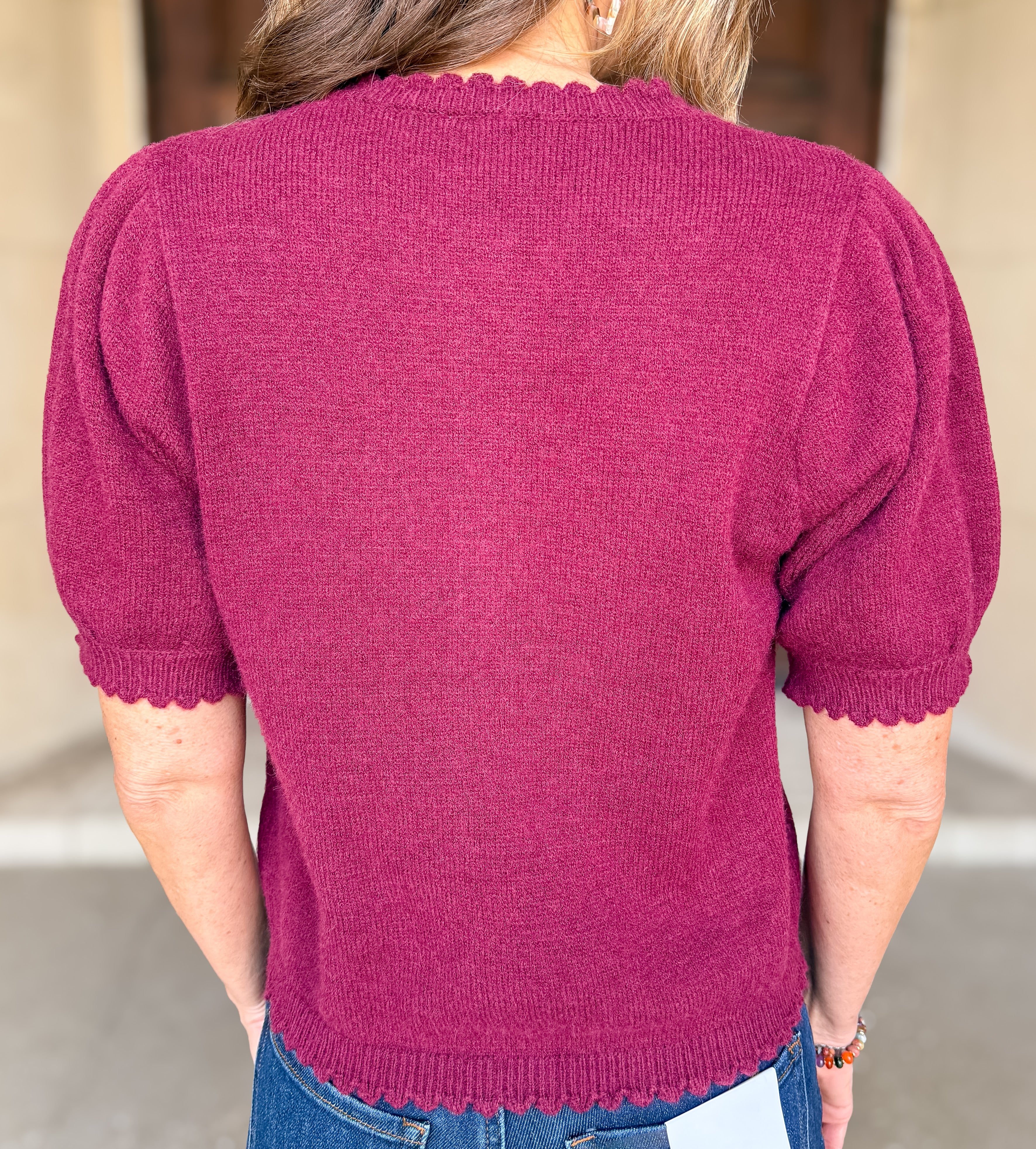 Bristol Scallop Cardigan FINAL SALE