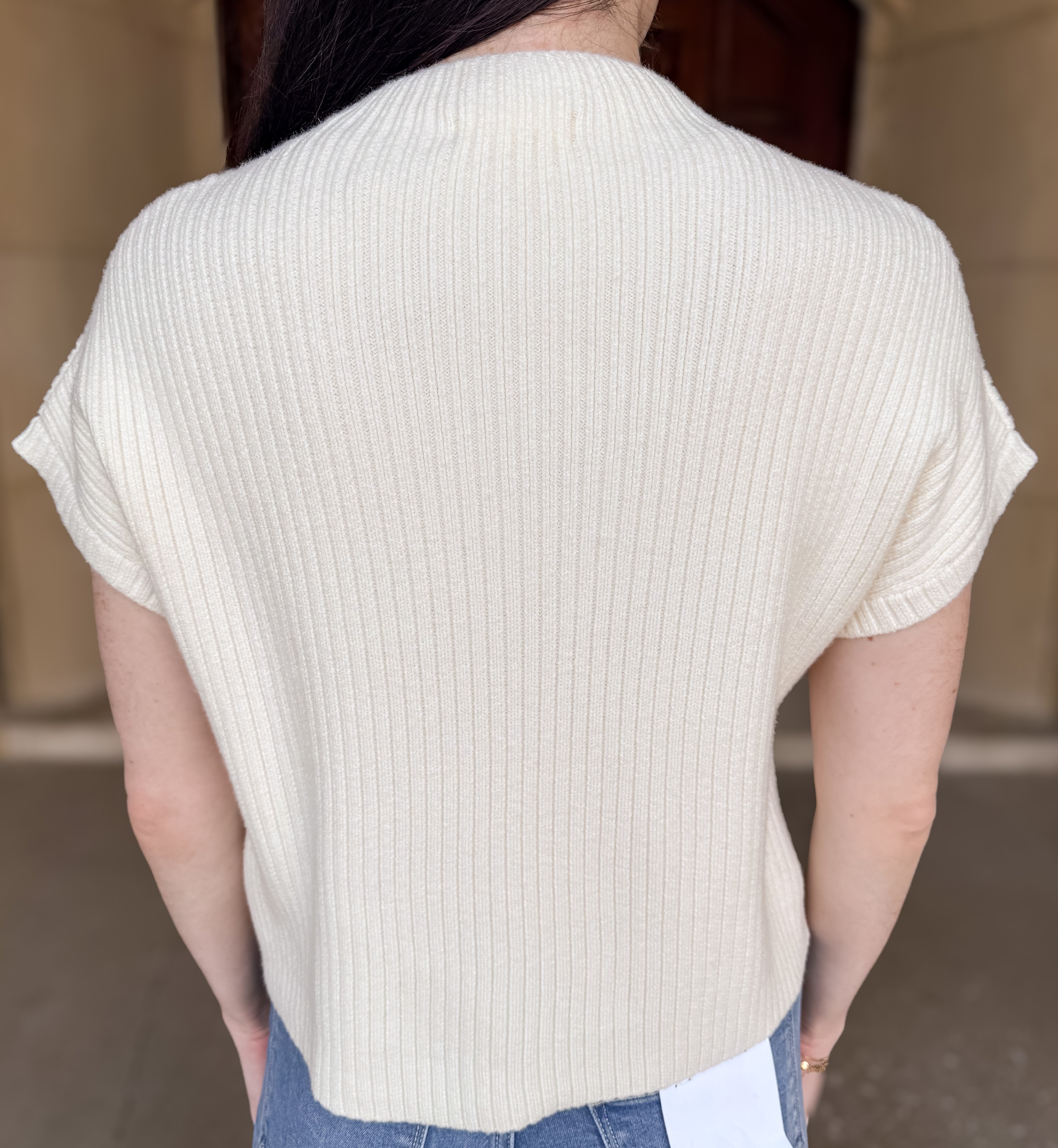 Mena Pocket Crop Sweater