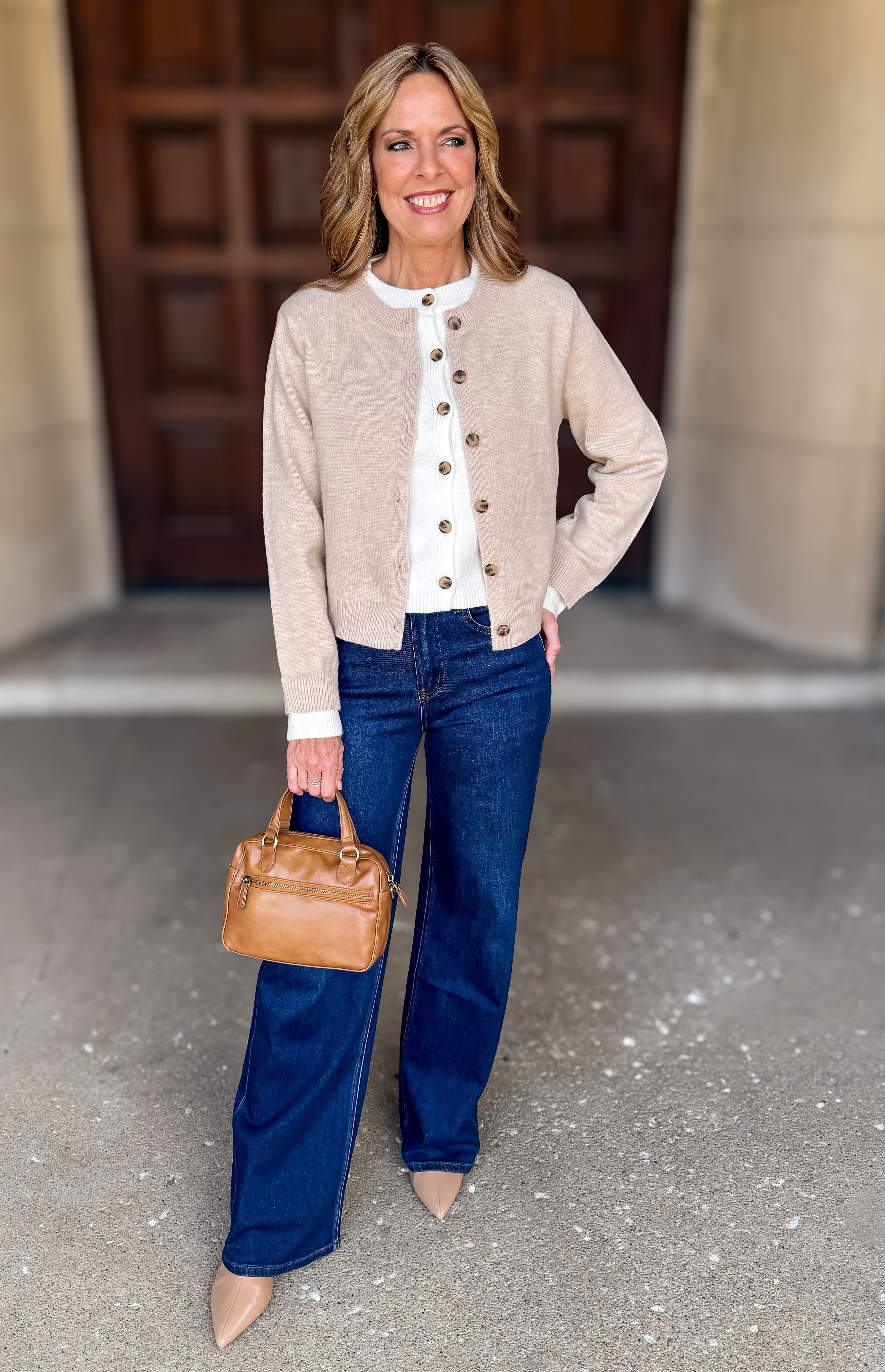 Ejae Layered Cardigan