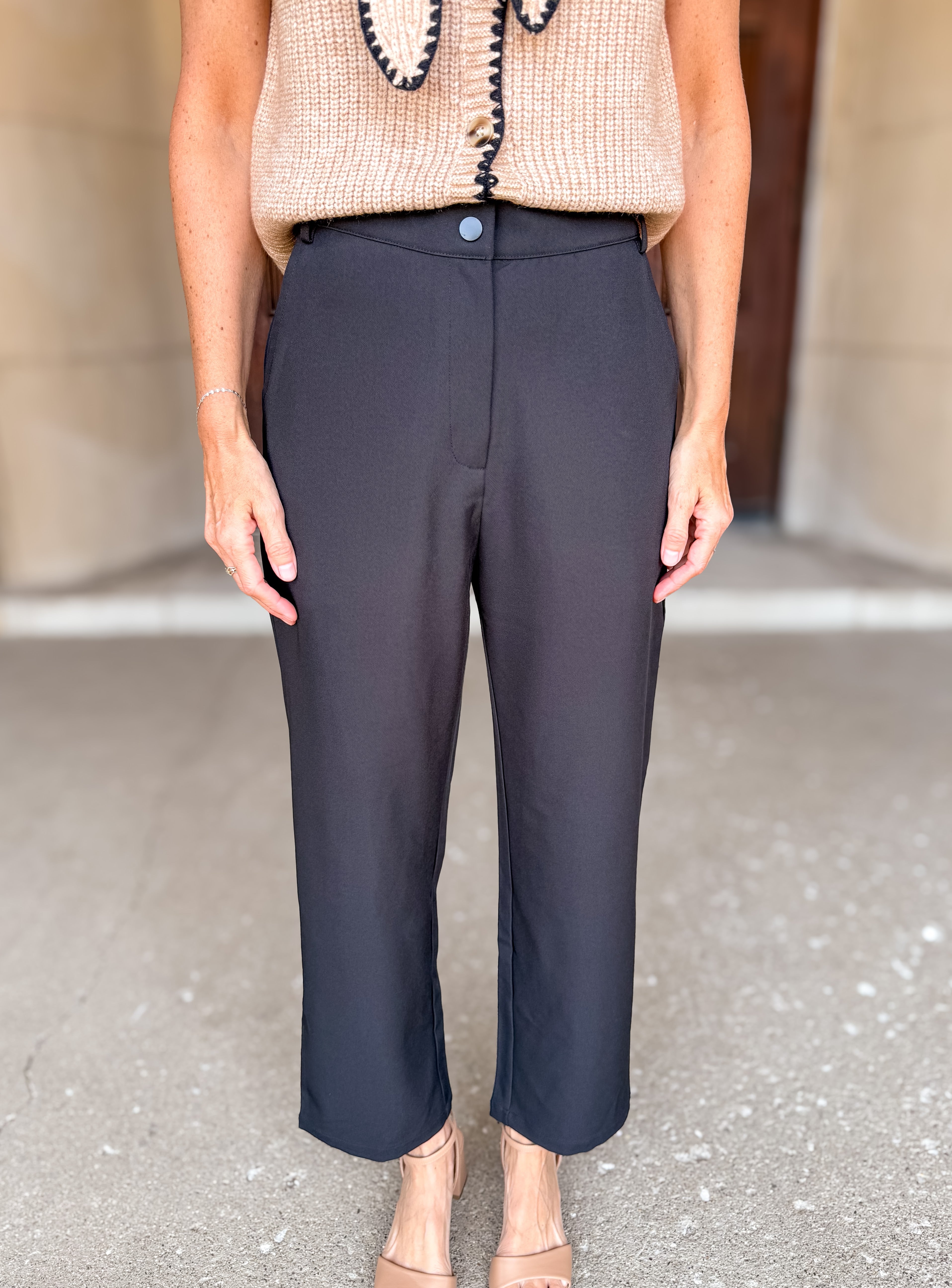 Rosalee Straight Ankle Dress Pant