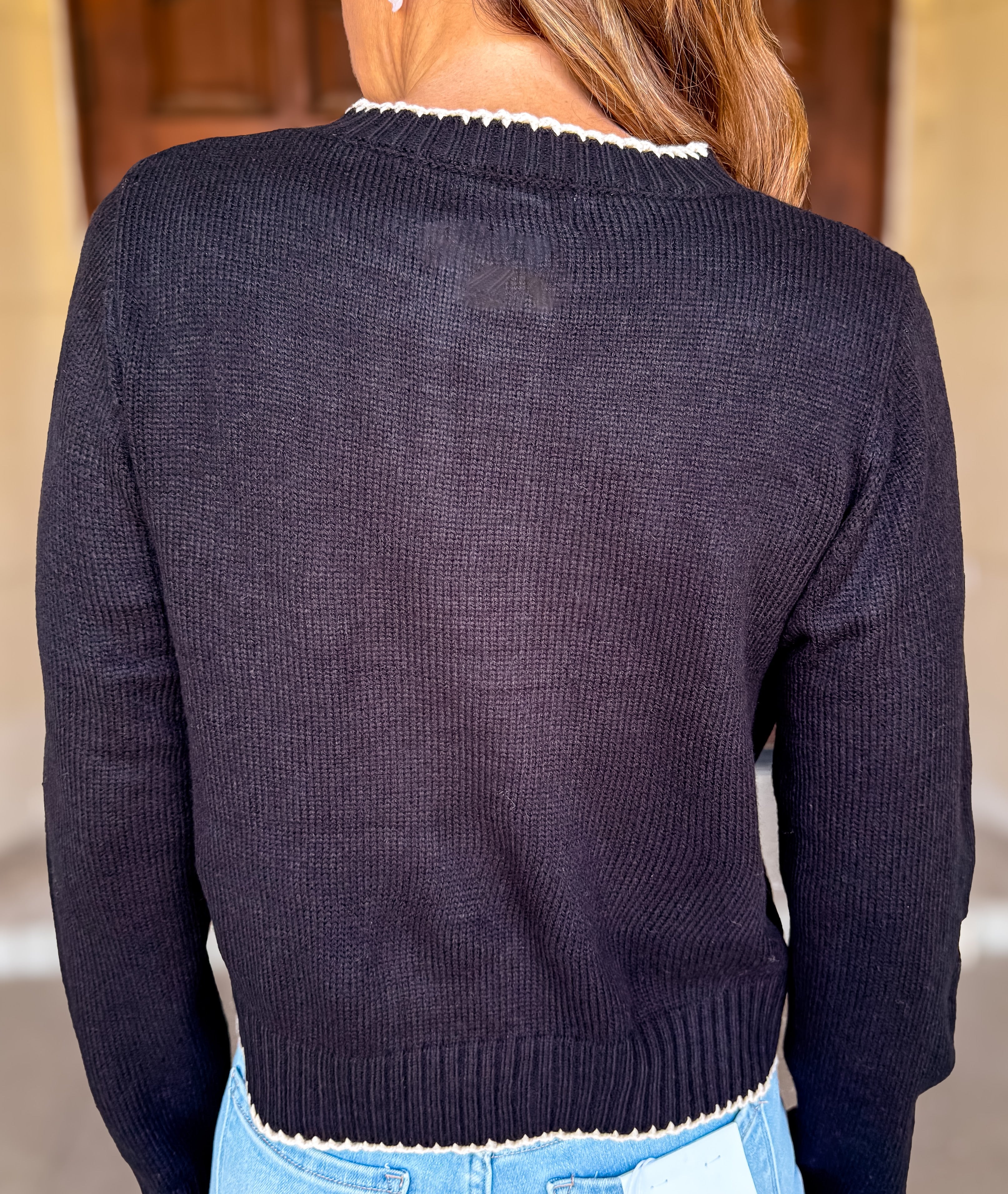 Joelle Floral Applique Cardigan