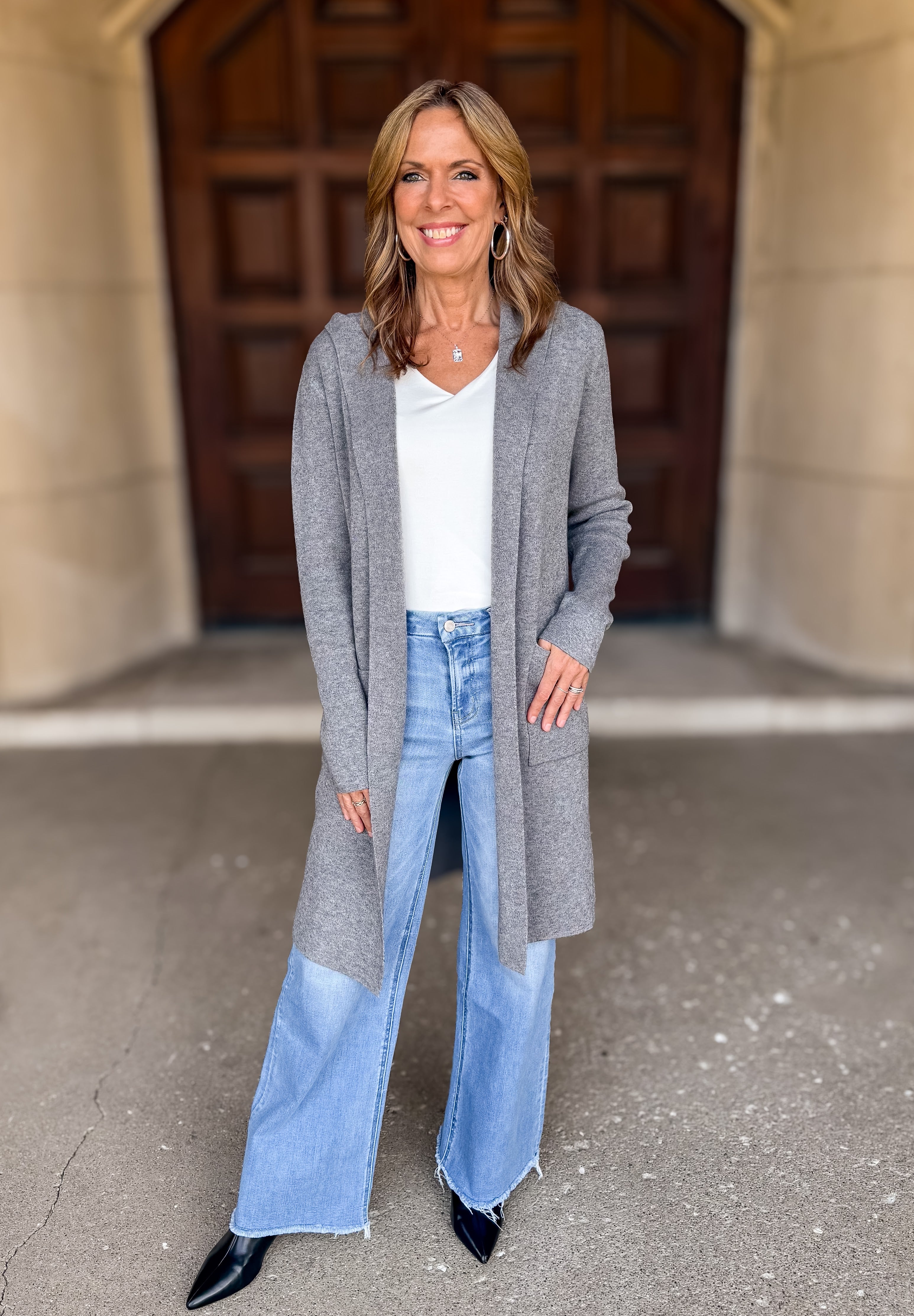 Camilla Hooded Sweater Coat