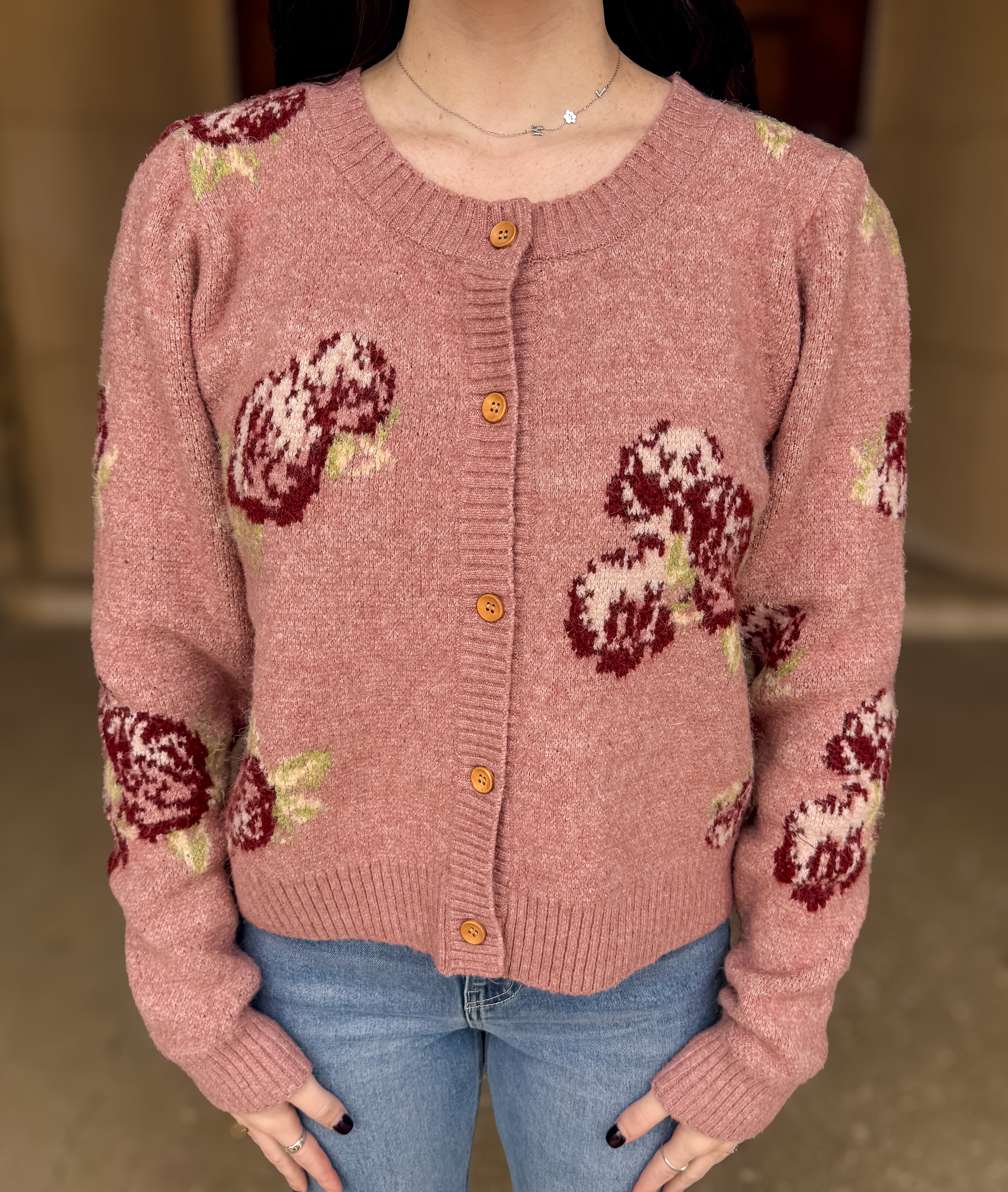 Judy Floral Cardigan