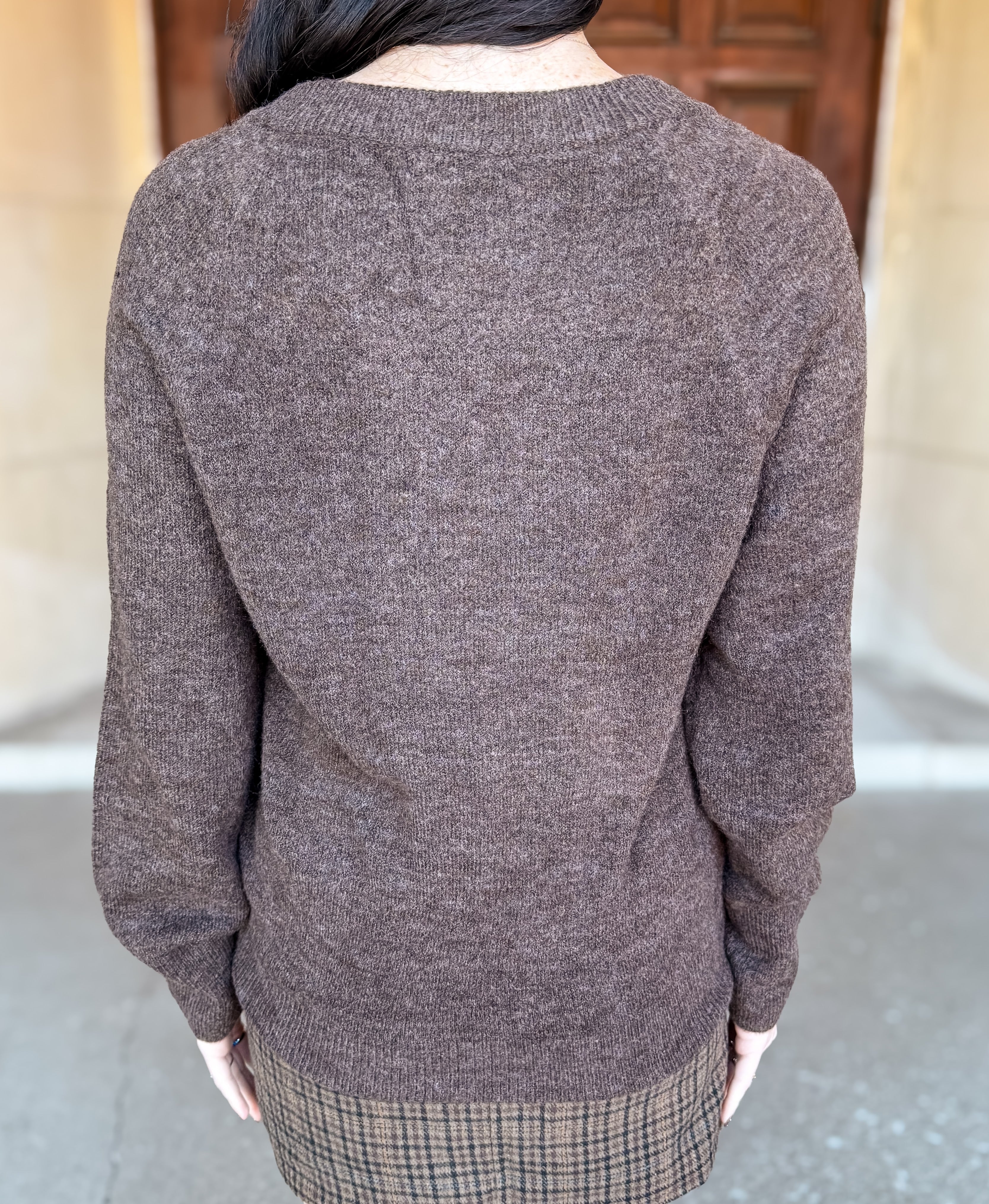 Marissa Classic V-Neck Sweater