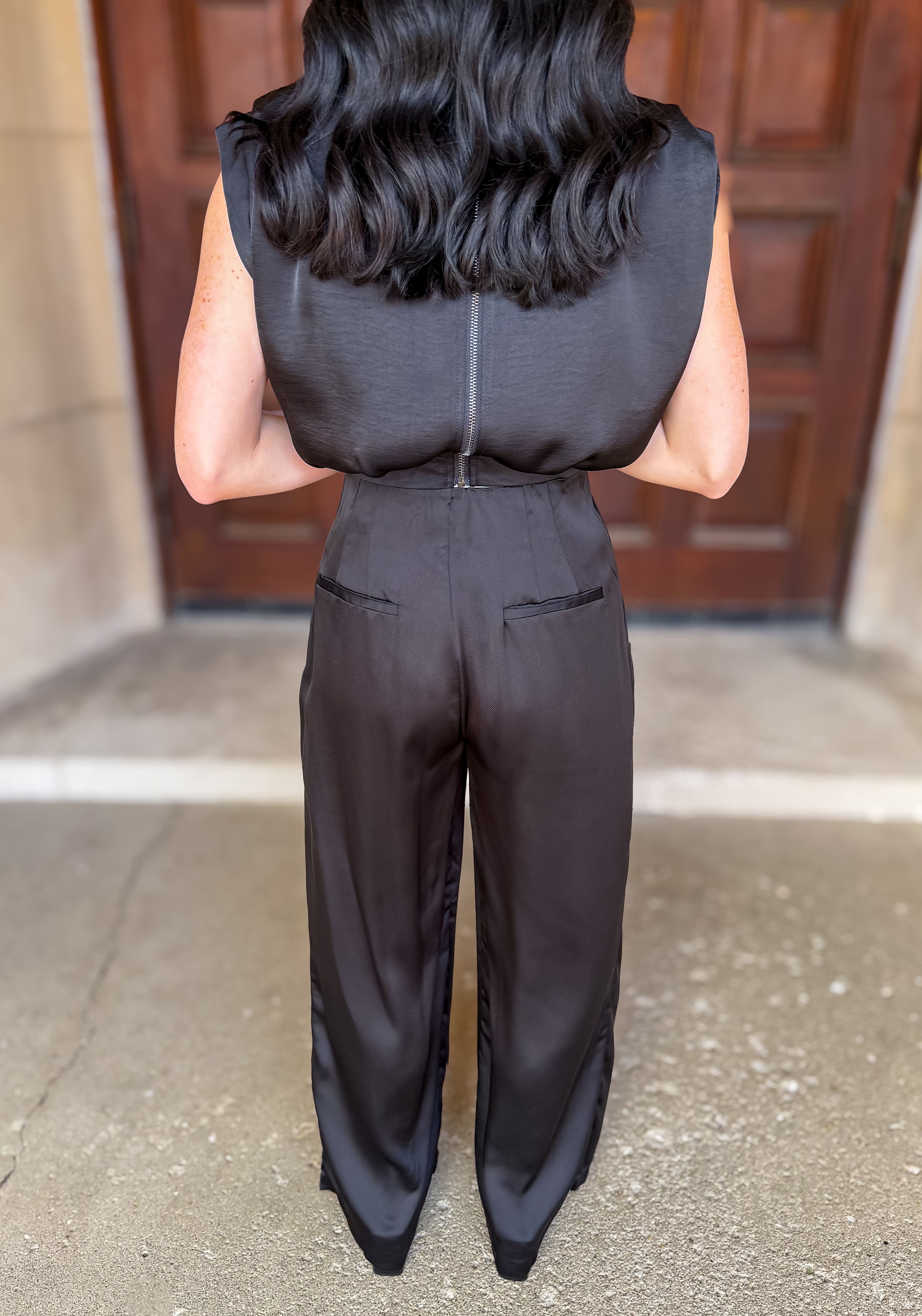 Stella Pleated Wide Leg Pants