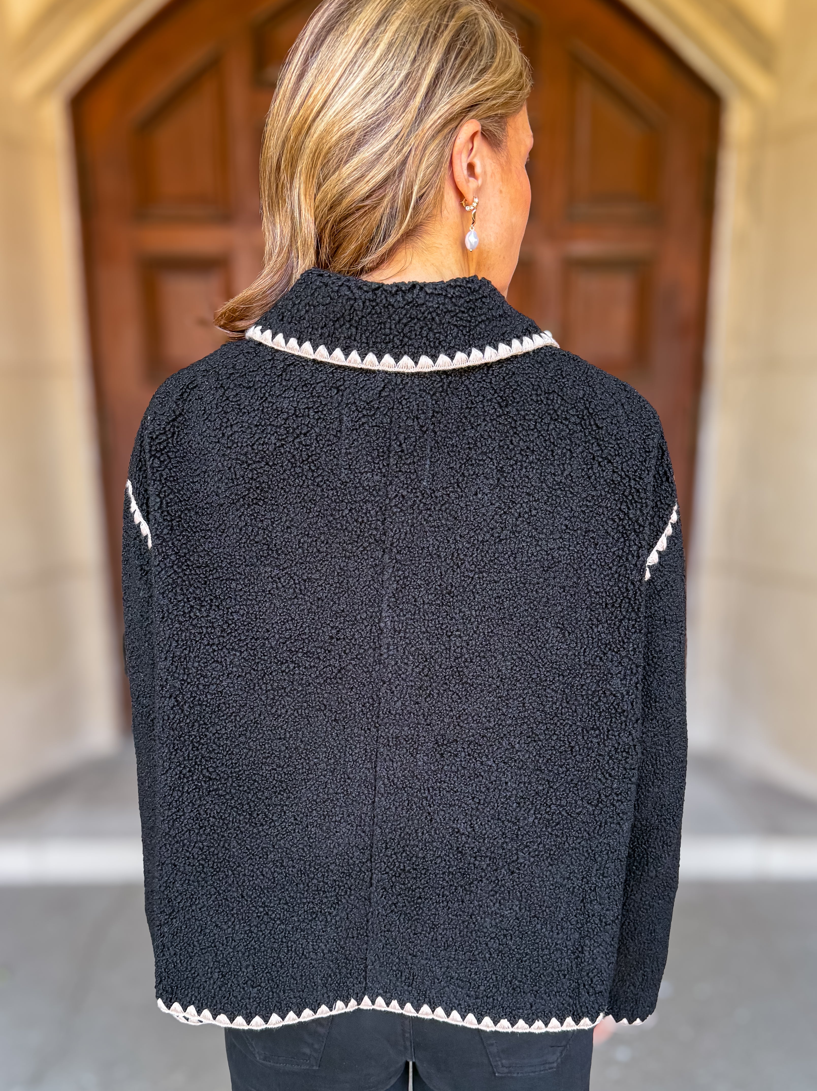 Alora Ric Rac Sherpa Jacket