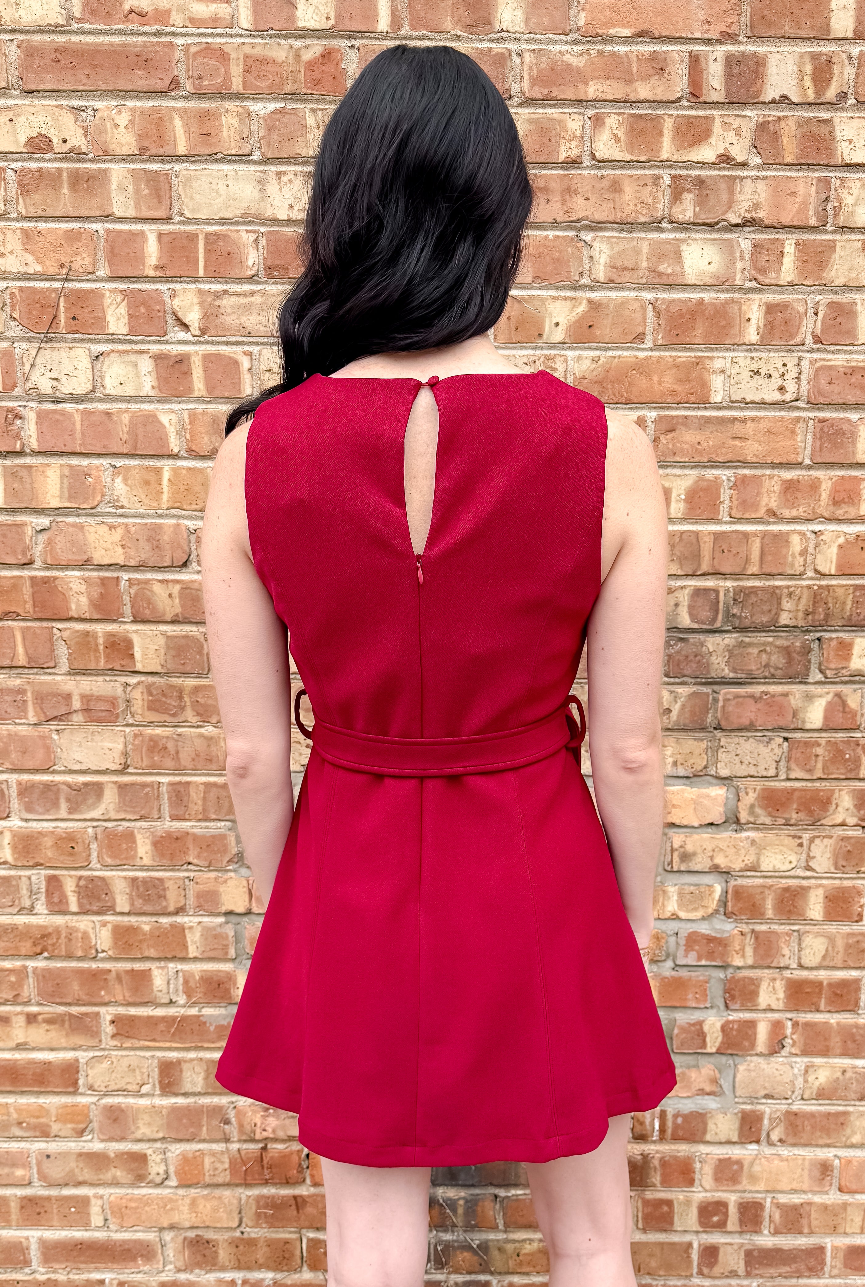 Audra Gold Belt Loop Dress