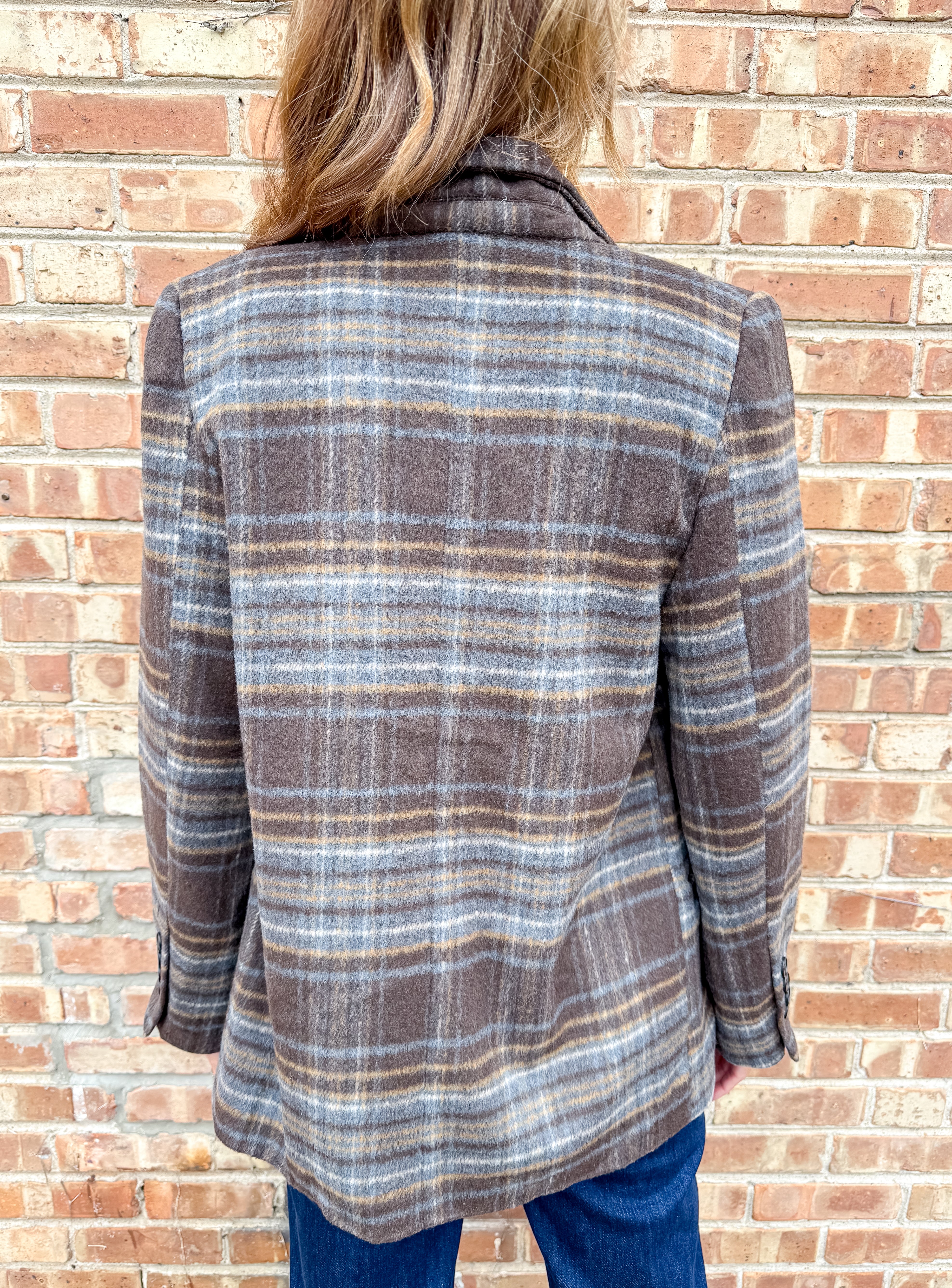 Amira Plaid Blazer