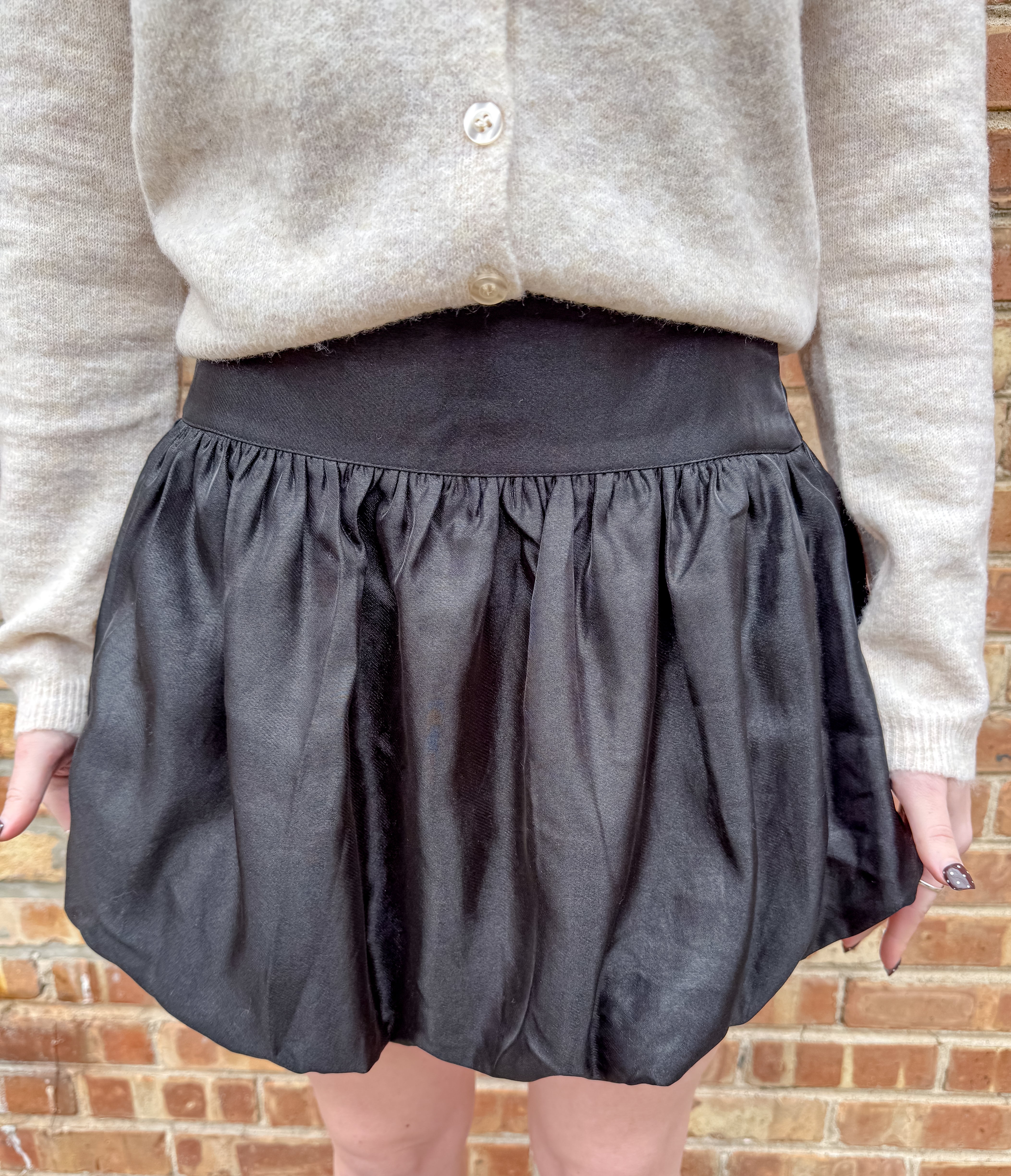 Jocelyn Shimmery Bubble Skort