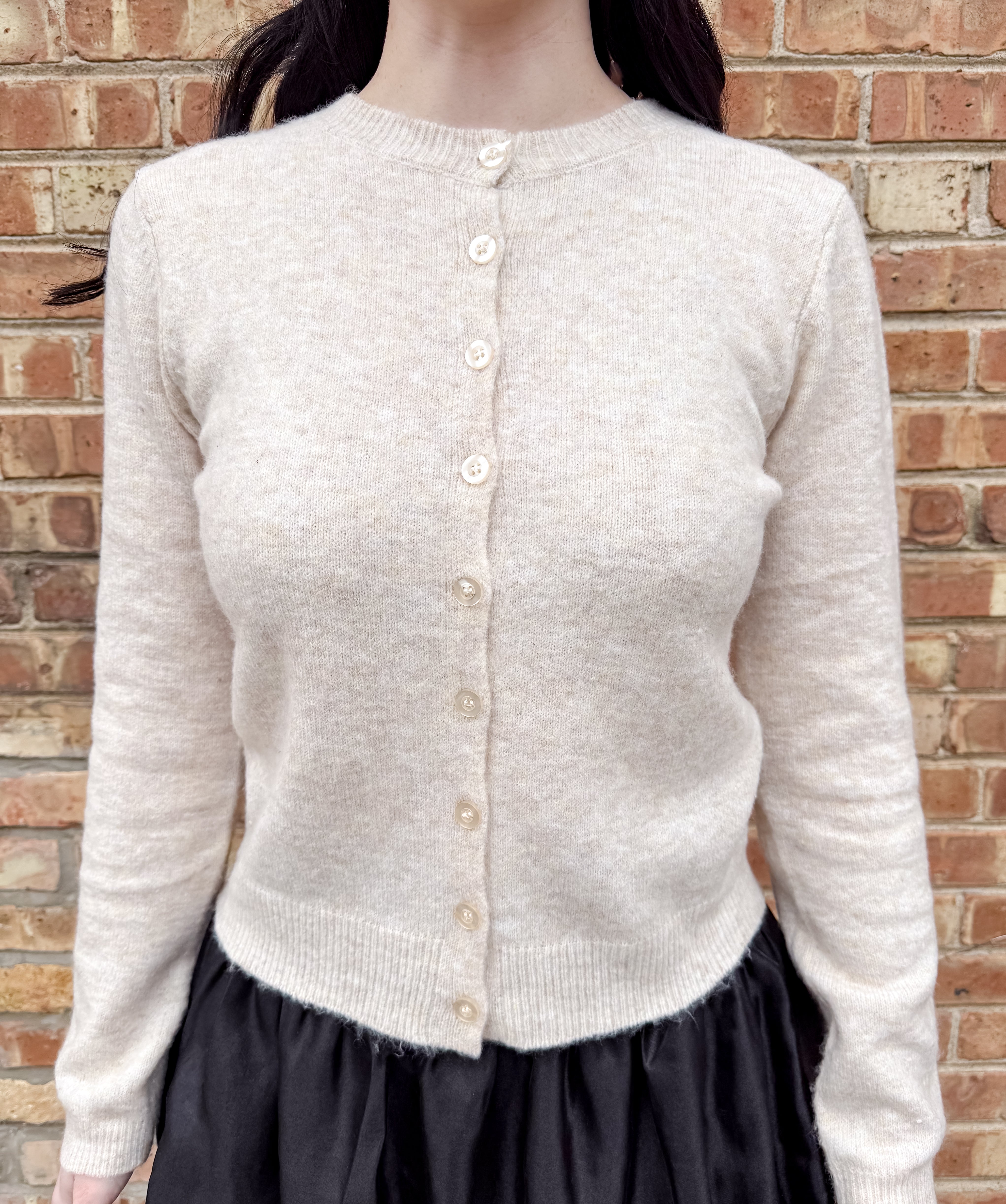 Sloane Classic Button Cardigan