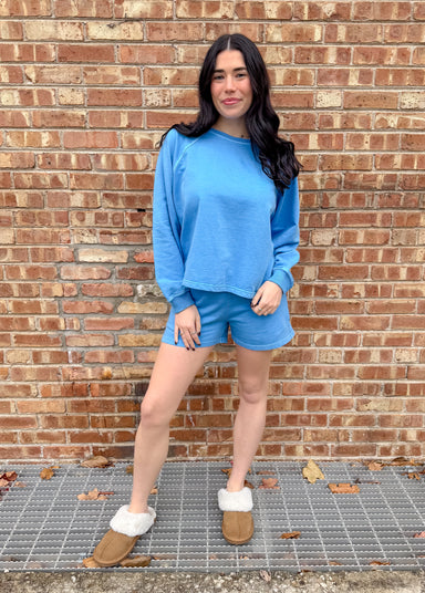 washed terry set
pj shorts set
lounge set