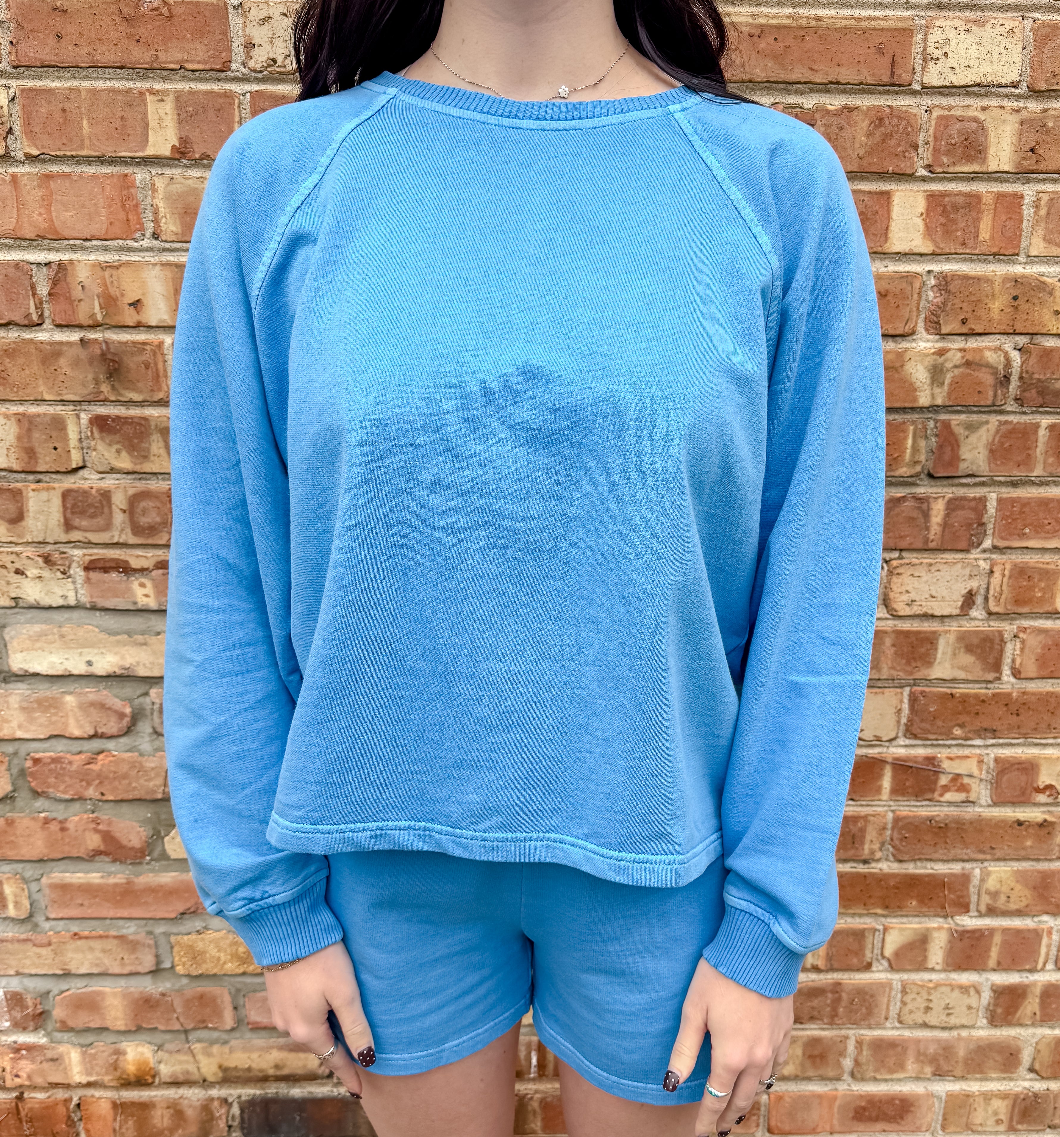 Polly Washed Terry Shorts Set