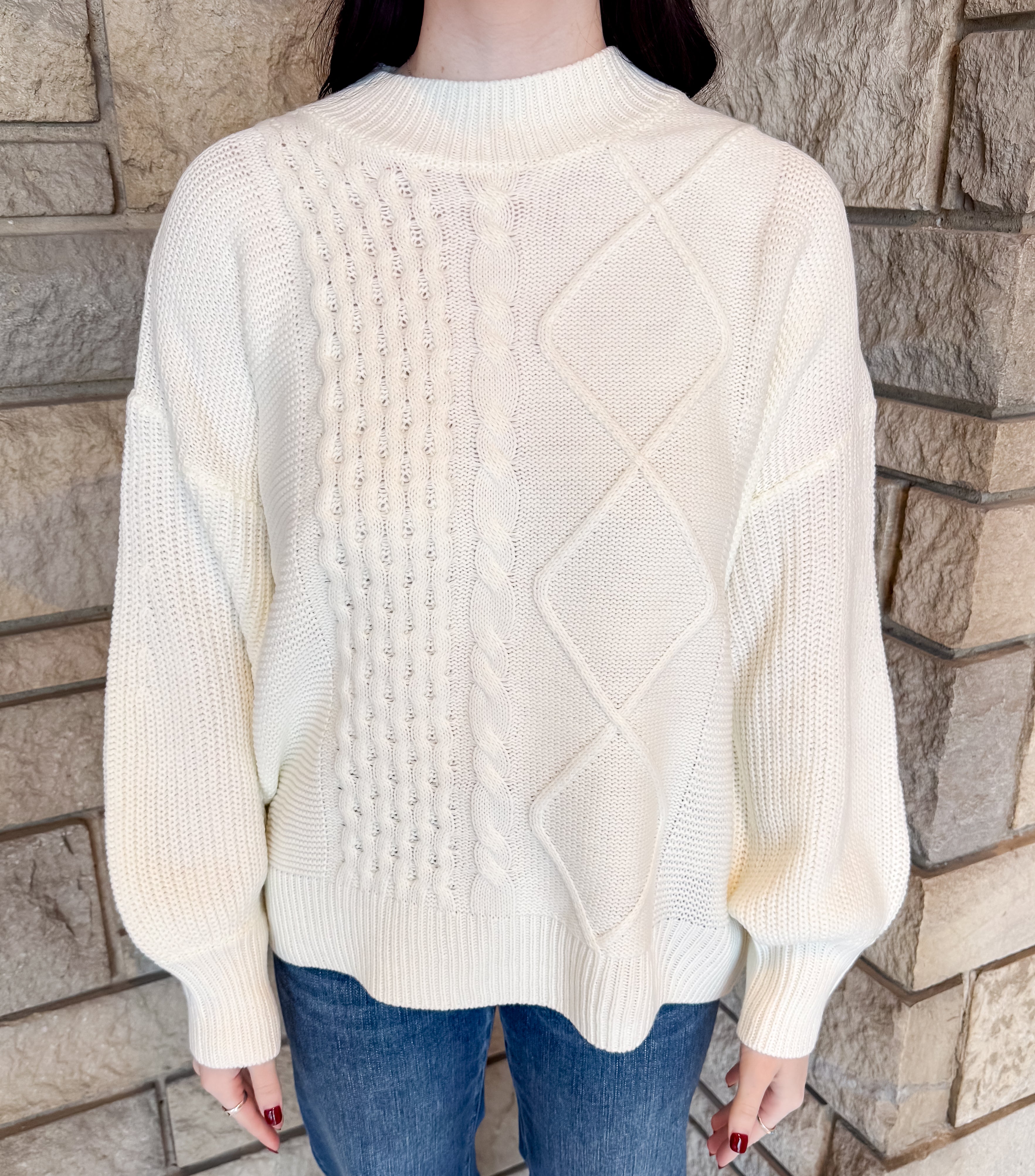 Marla Cable Sweater