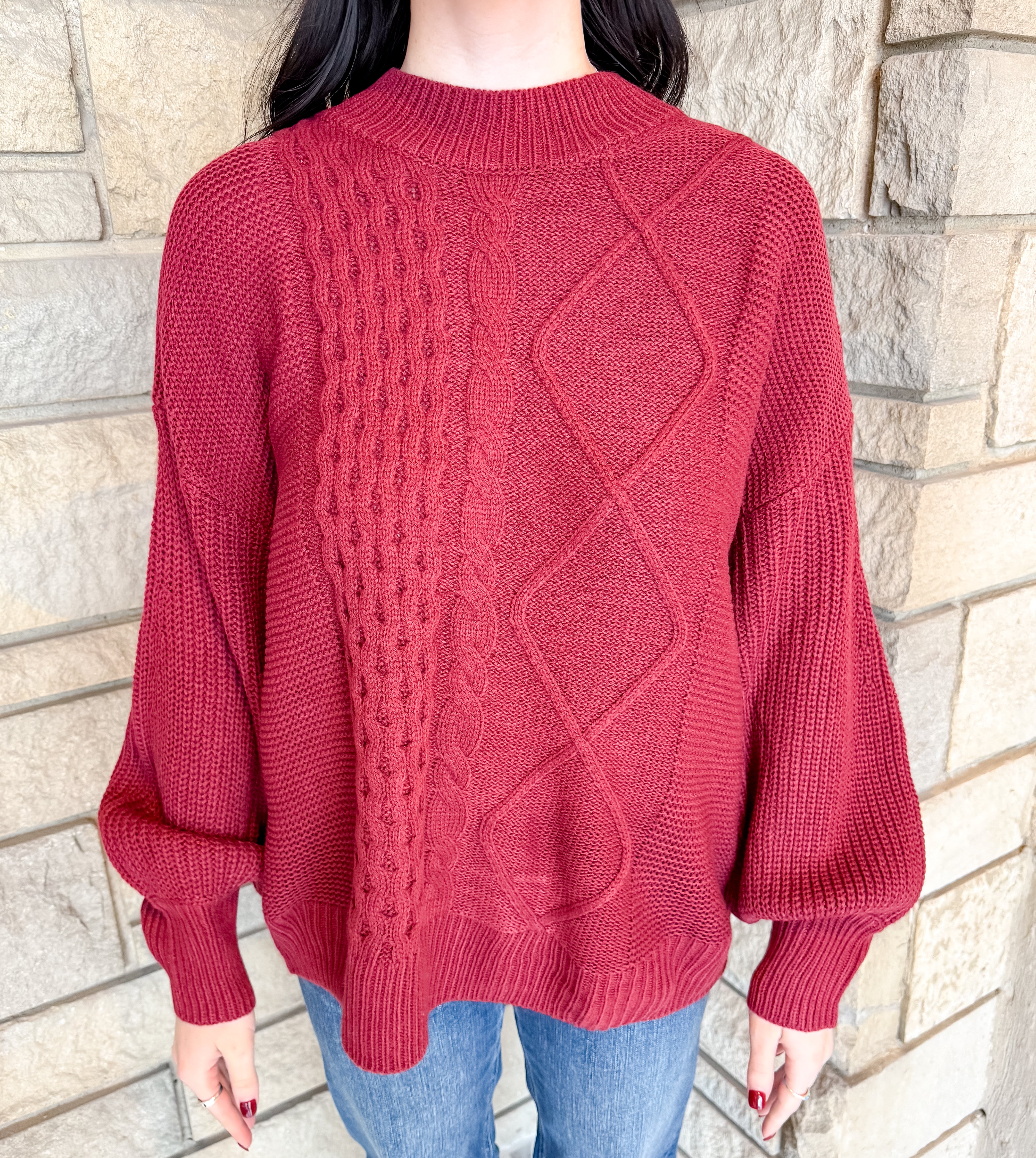 Marla Cable Sweater