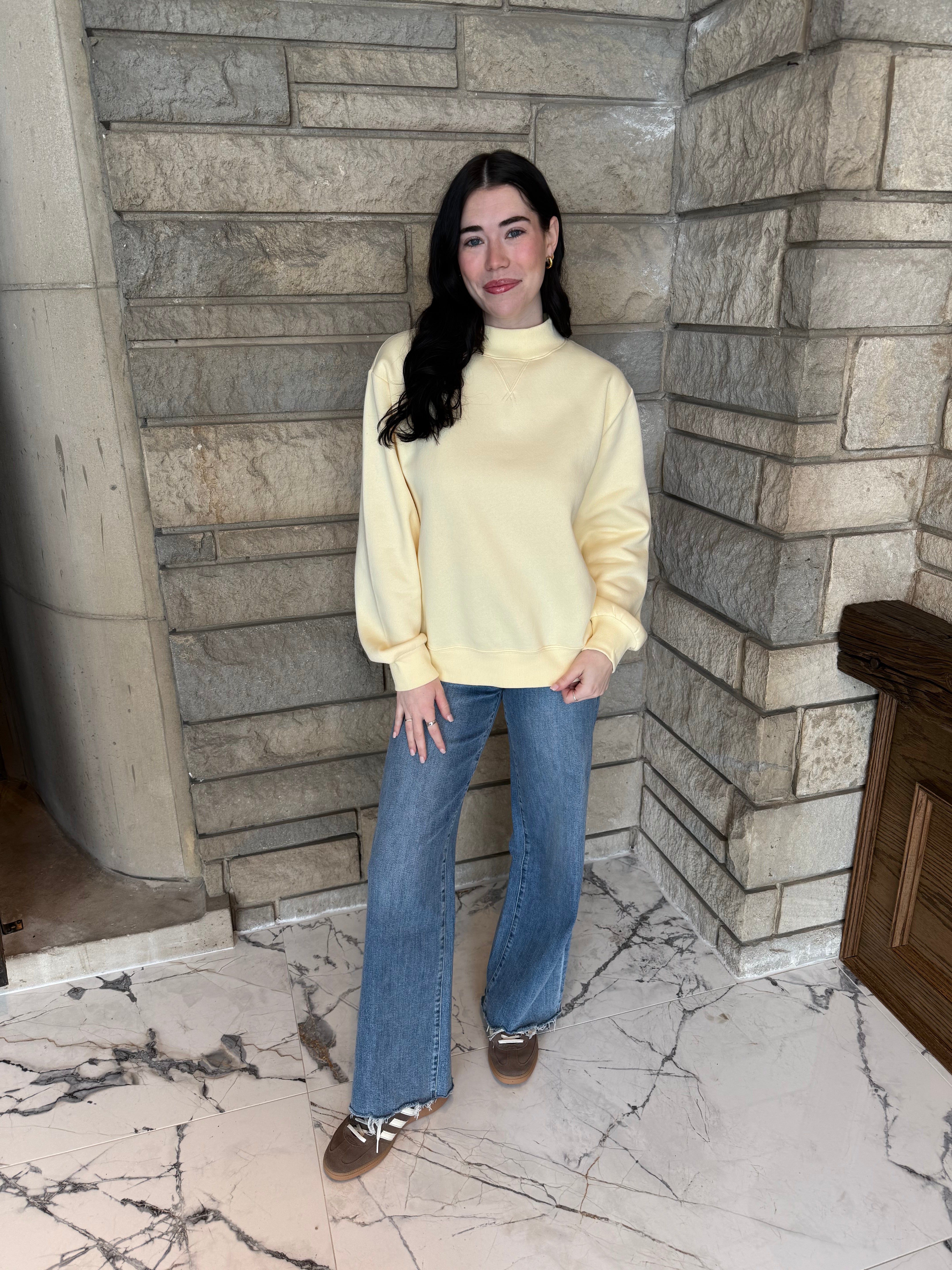 Ayla Wide Neck Sweatshirt