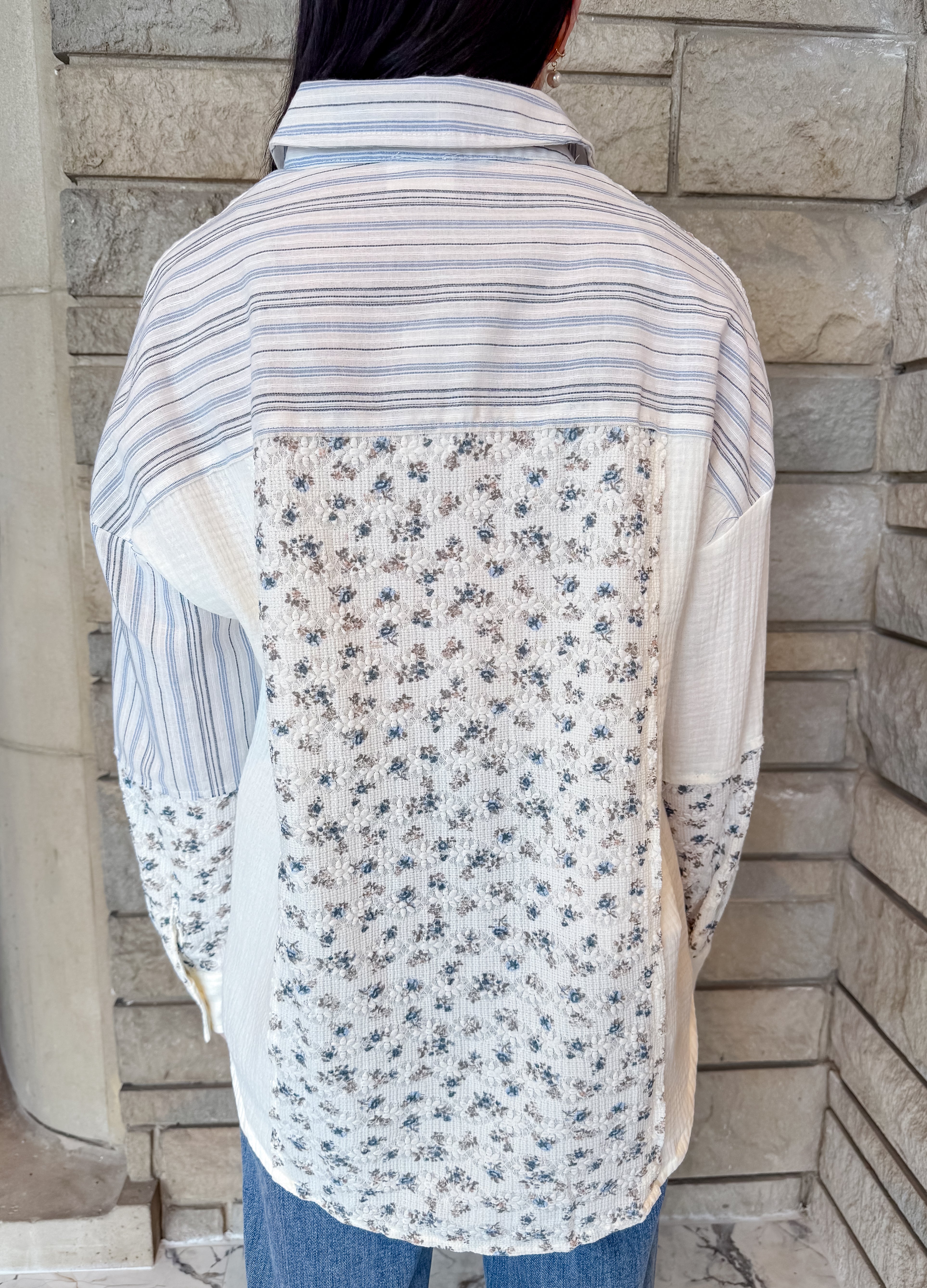 Sophie Mix Media Button Top