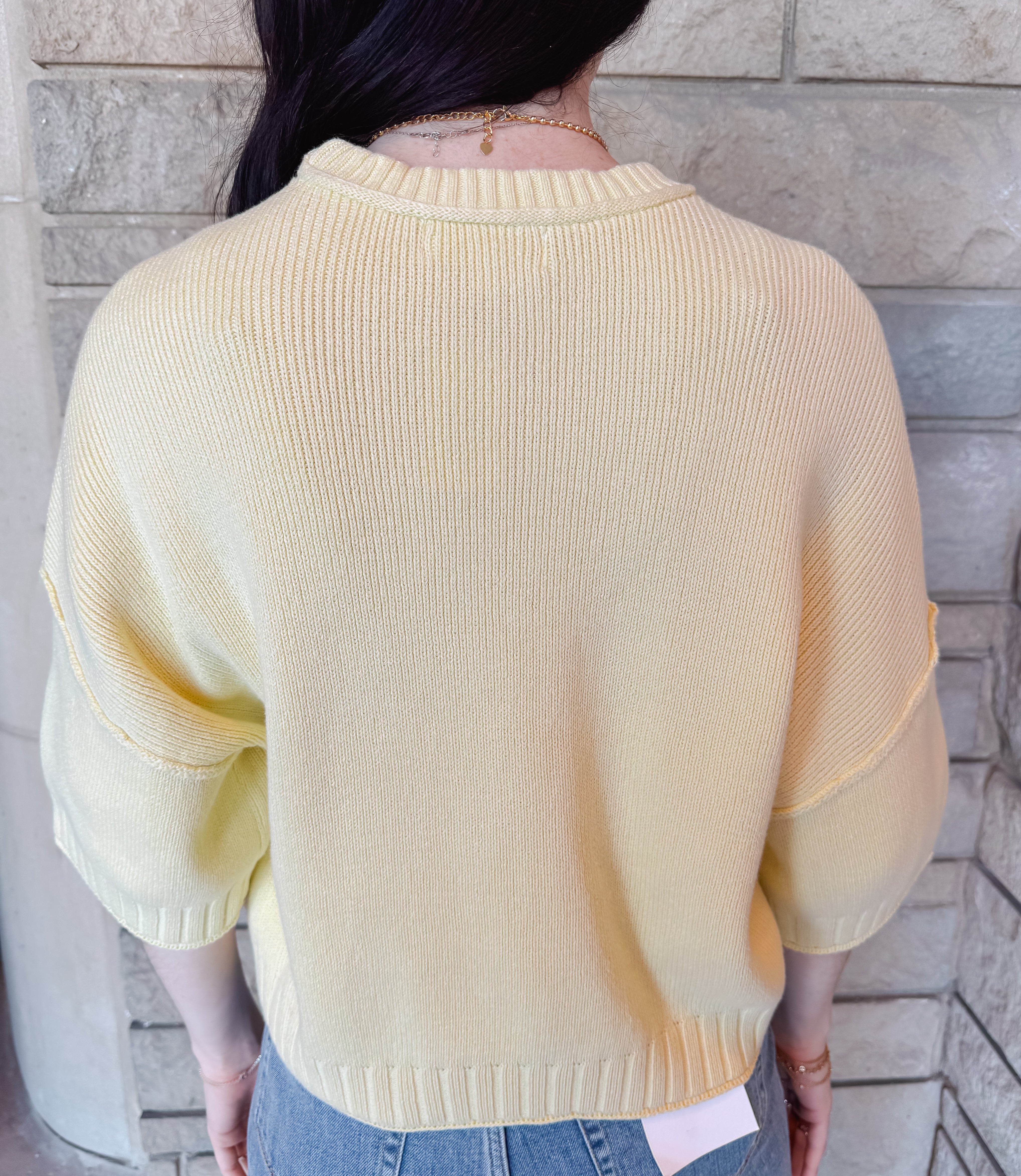 Nadia Boxy Cropped Sweater