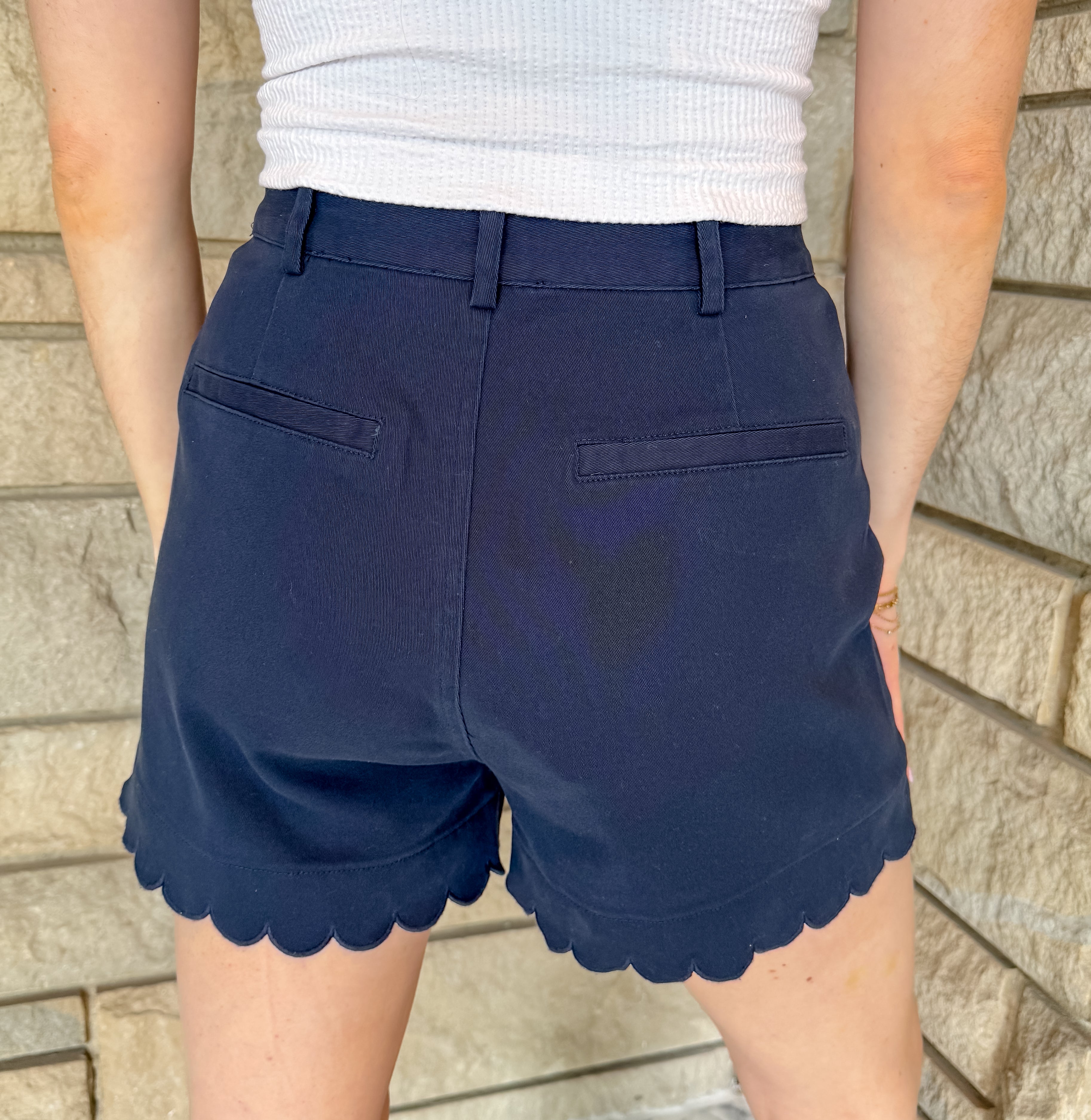 Selma Scallop Shorts