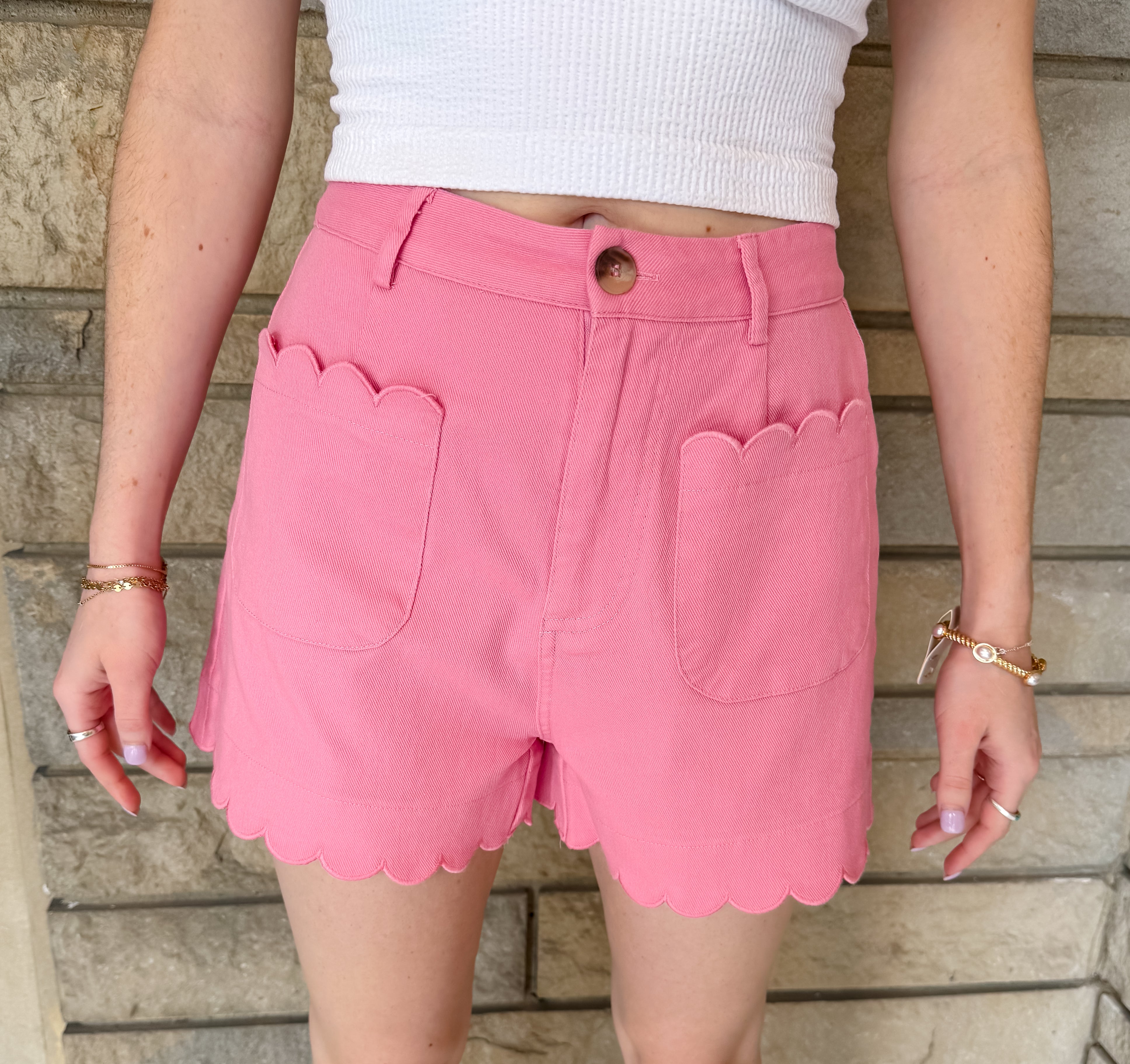 Selma Scallop Shorts