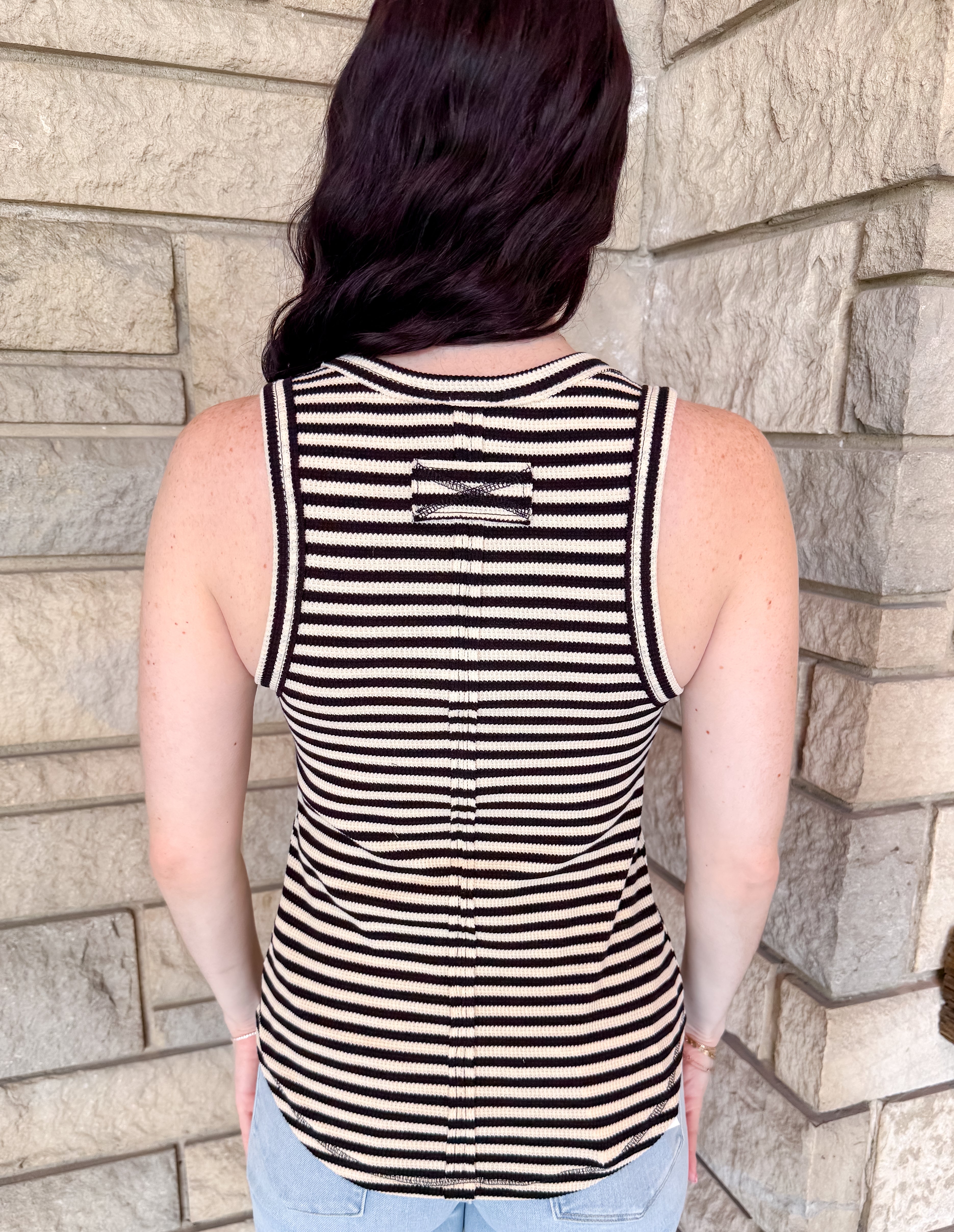 Kaela Striped Tank
