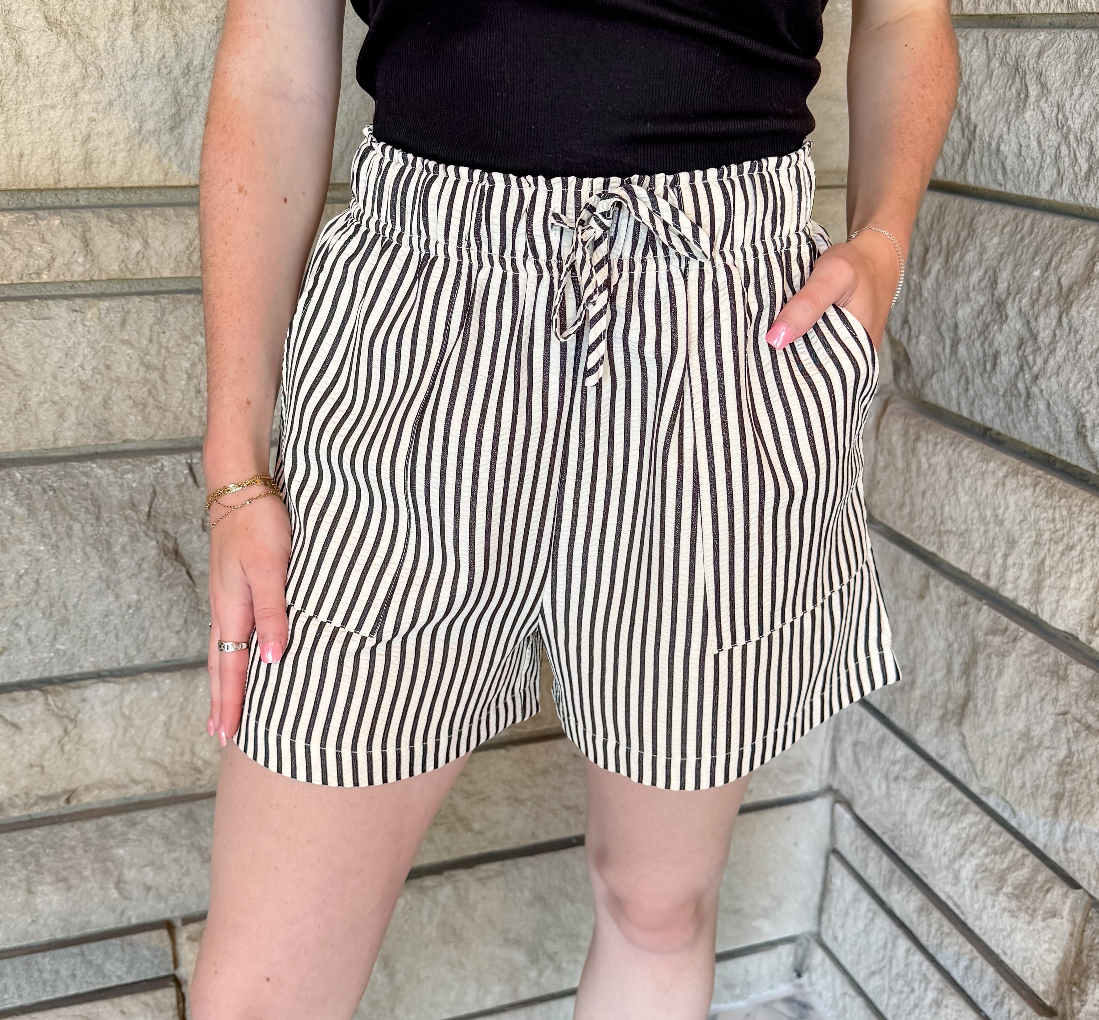 Desi Seersucker Shorts