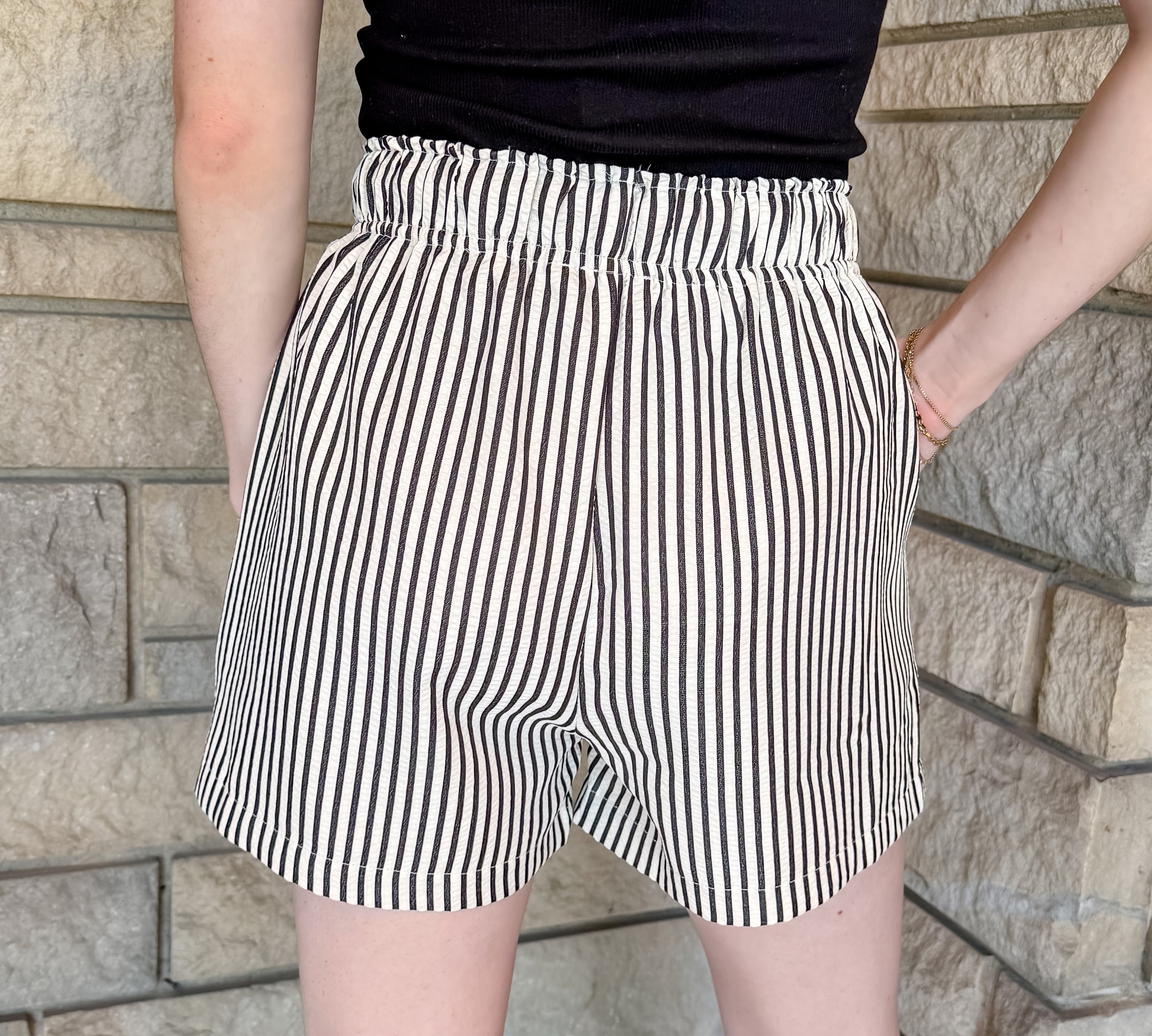 Desi Seersucker Shorts