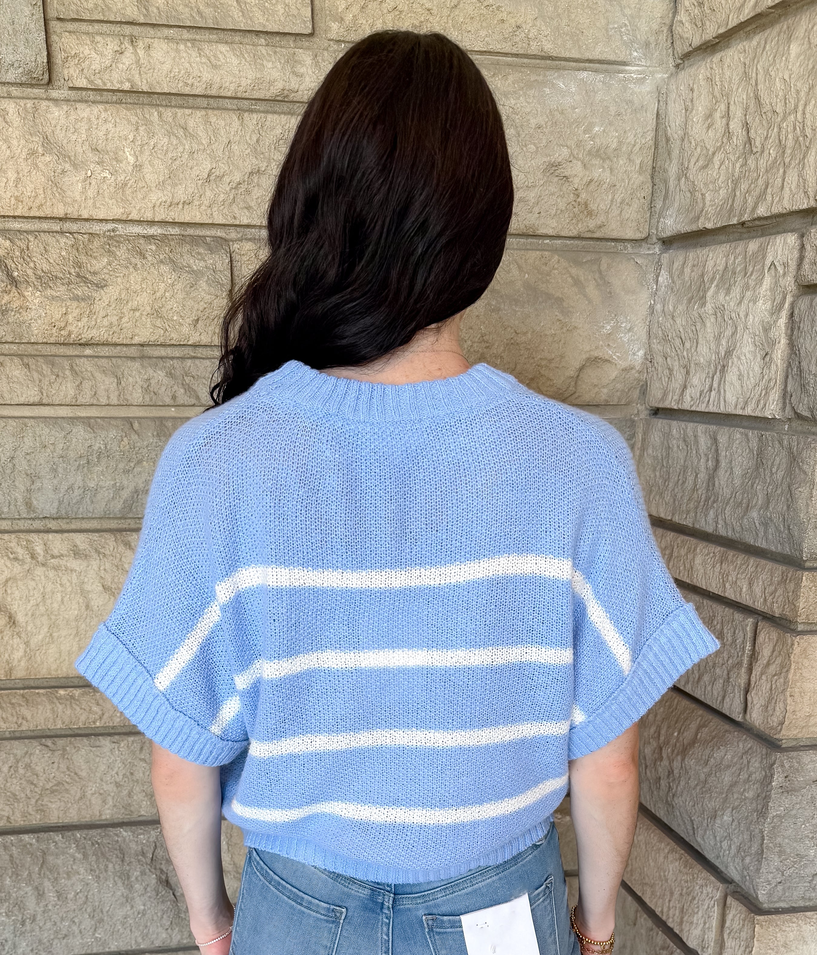 Ina Soft Striped Knit Top