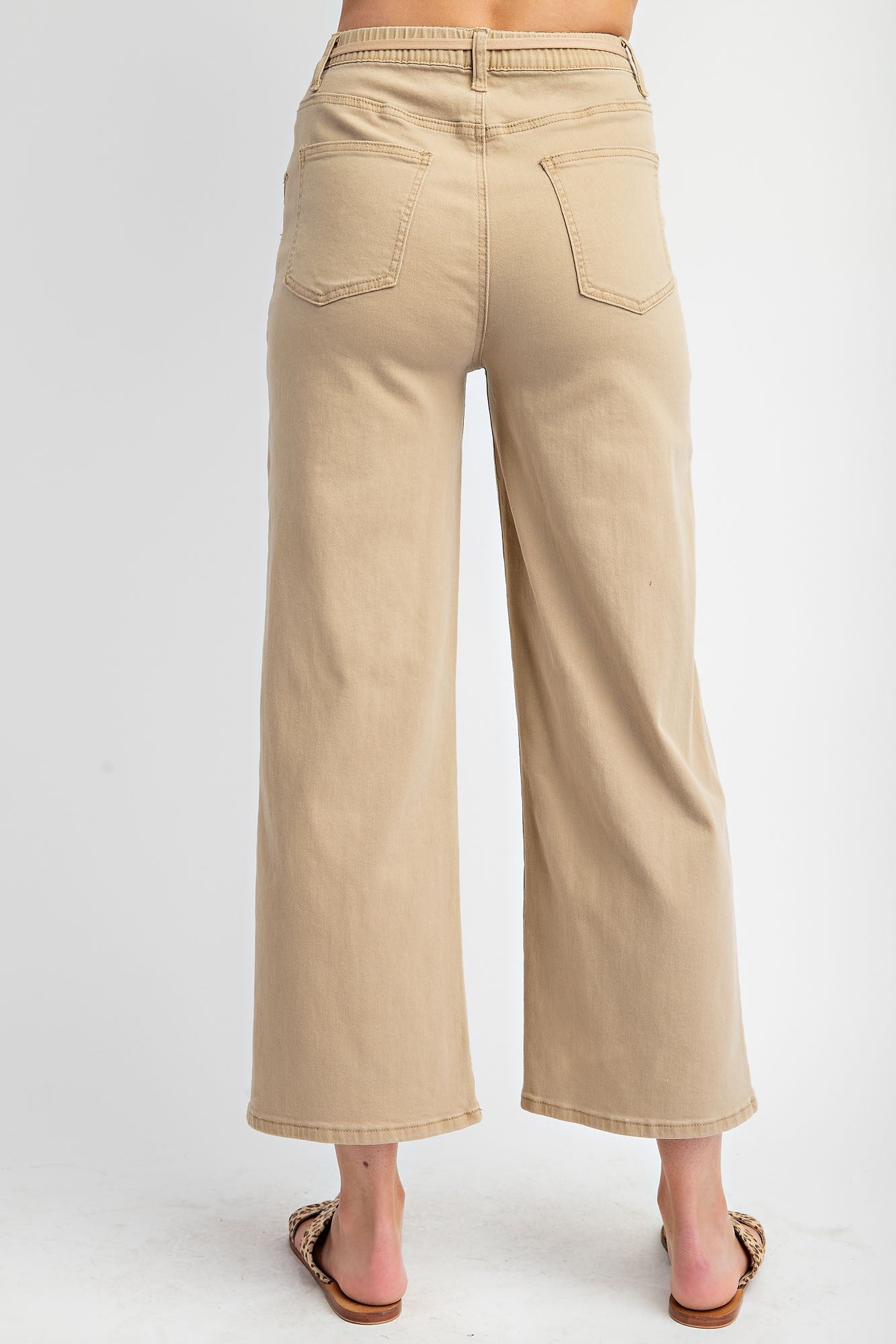 Jaycie Tie-Belt Utility Pants