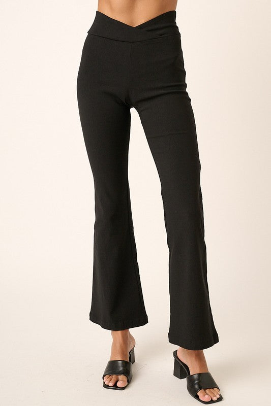 Joanne V Waist Flare Pants FINAL SALE